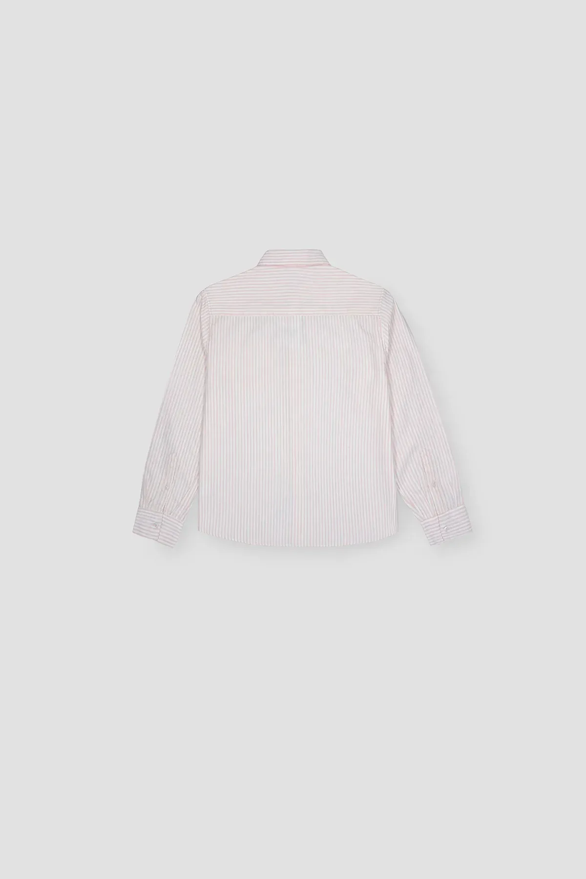 SOLID BUTTON DOWN SHIRT FOR BOYS - Image 3
