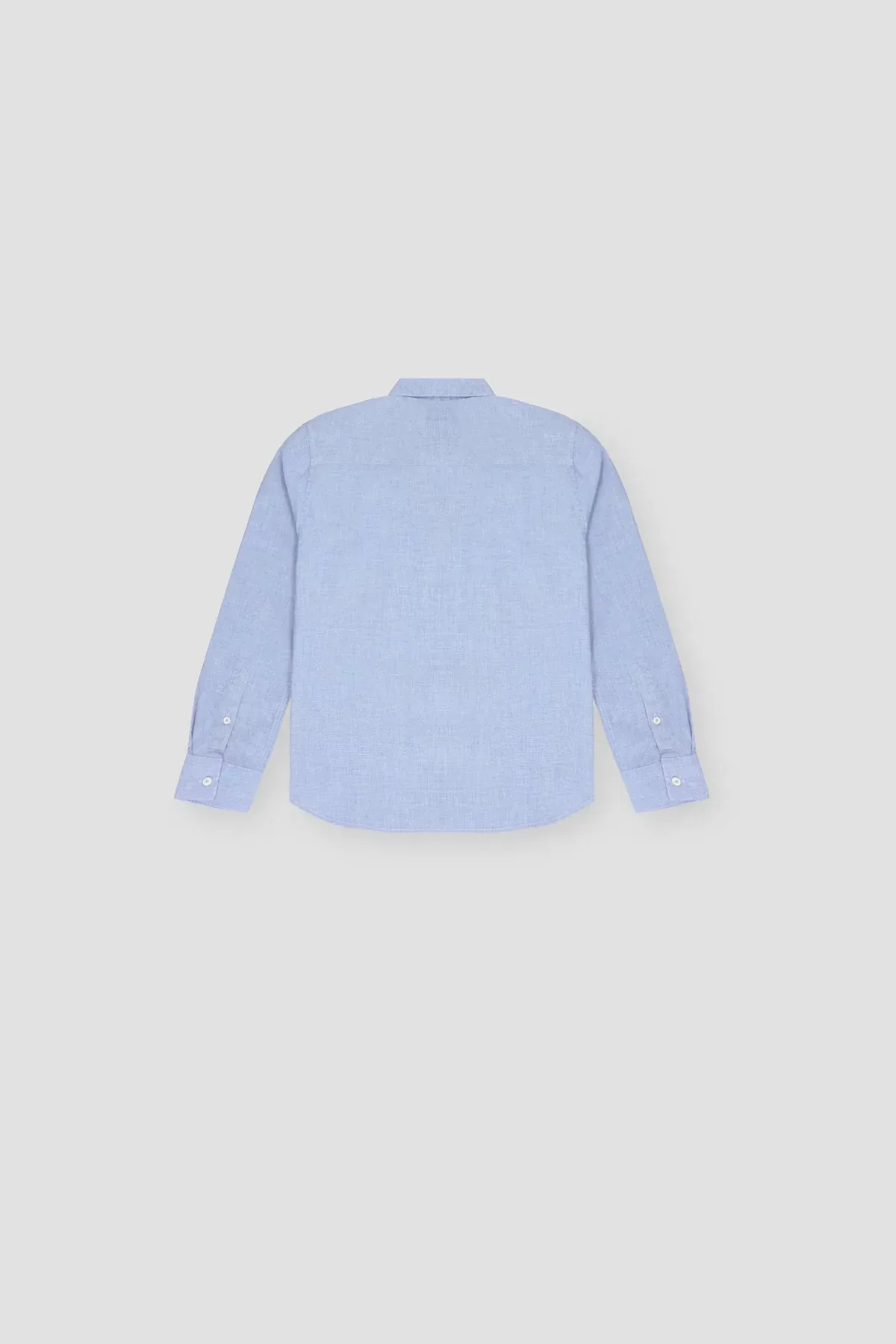 BASIC BUTTON DOWN SHIRT FOR BOYS - Image 3