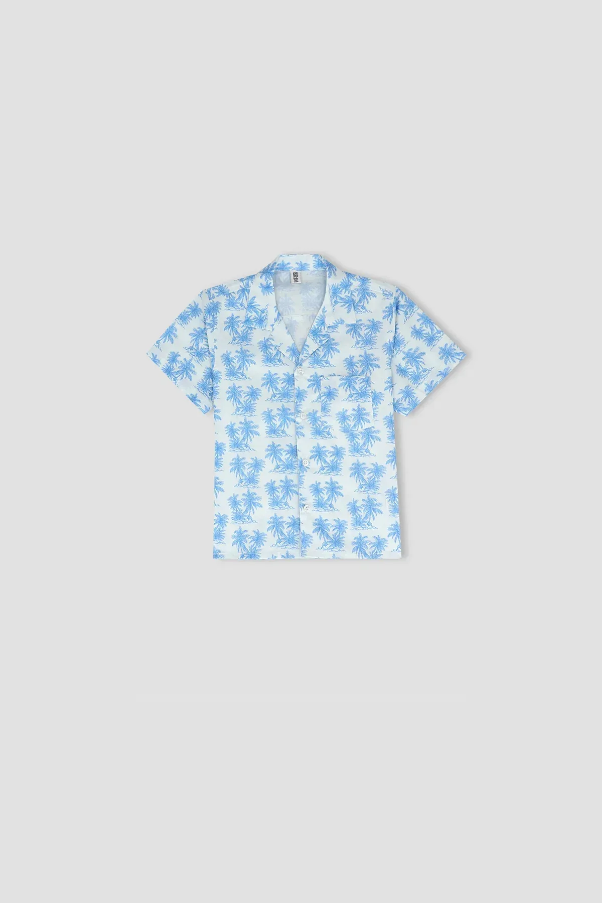 PRINTED BUTTON DOWN SHIRT FOR BABY BOYS