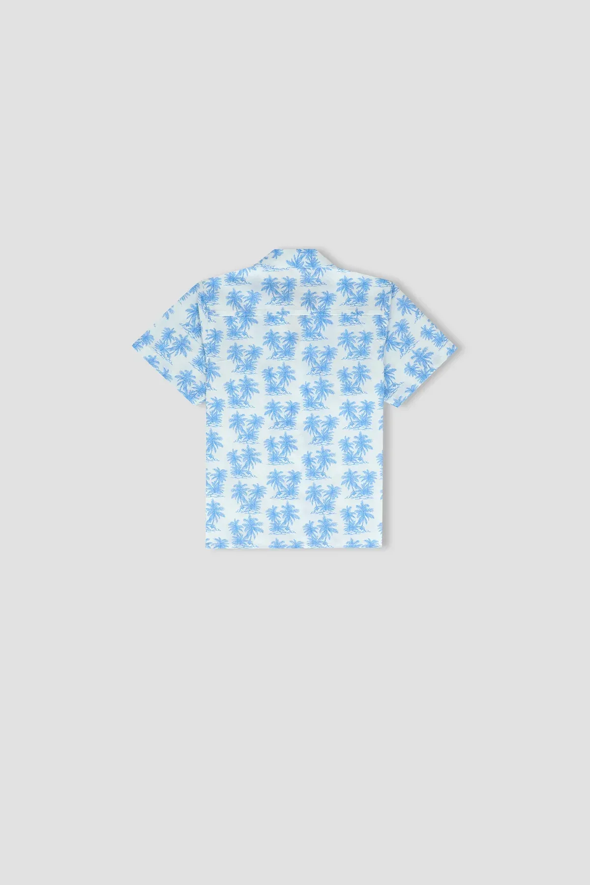 PRINTED BUTTON DOWN SHIRT FOR BABY BOYS - Image 3