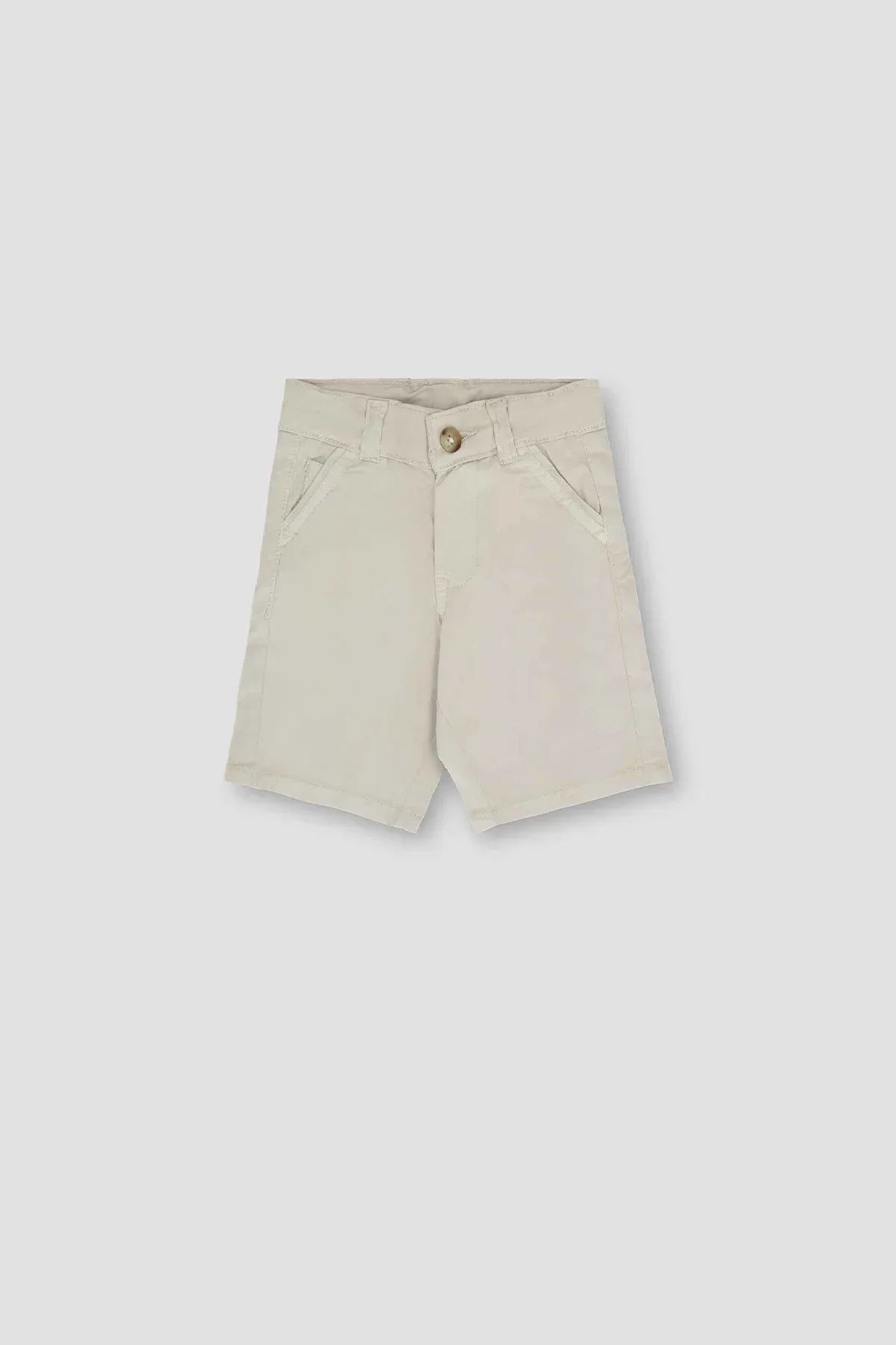 BERMUDA SHORT FOR BABY BOYS - BEIGE