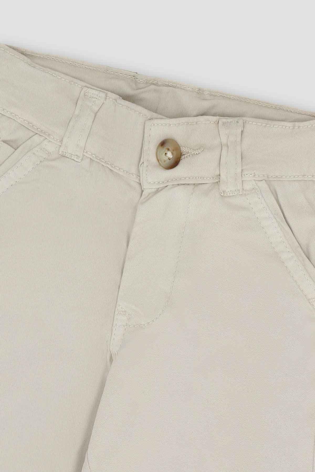 BERMUDA SHORT FOR BABY BOYS - BEIGE - Image 2