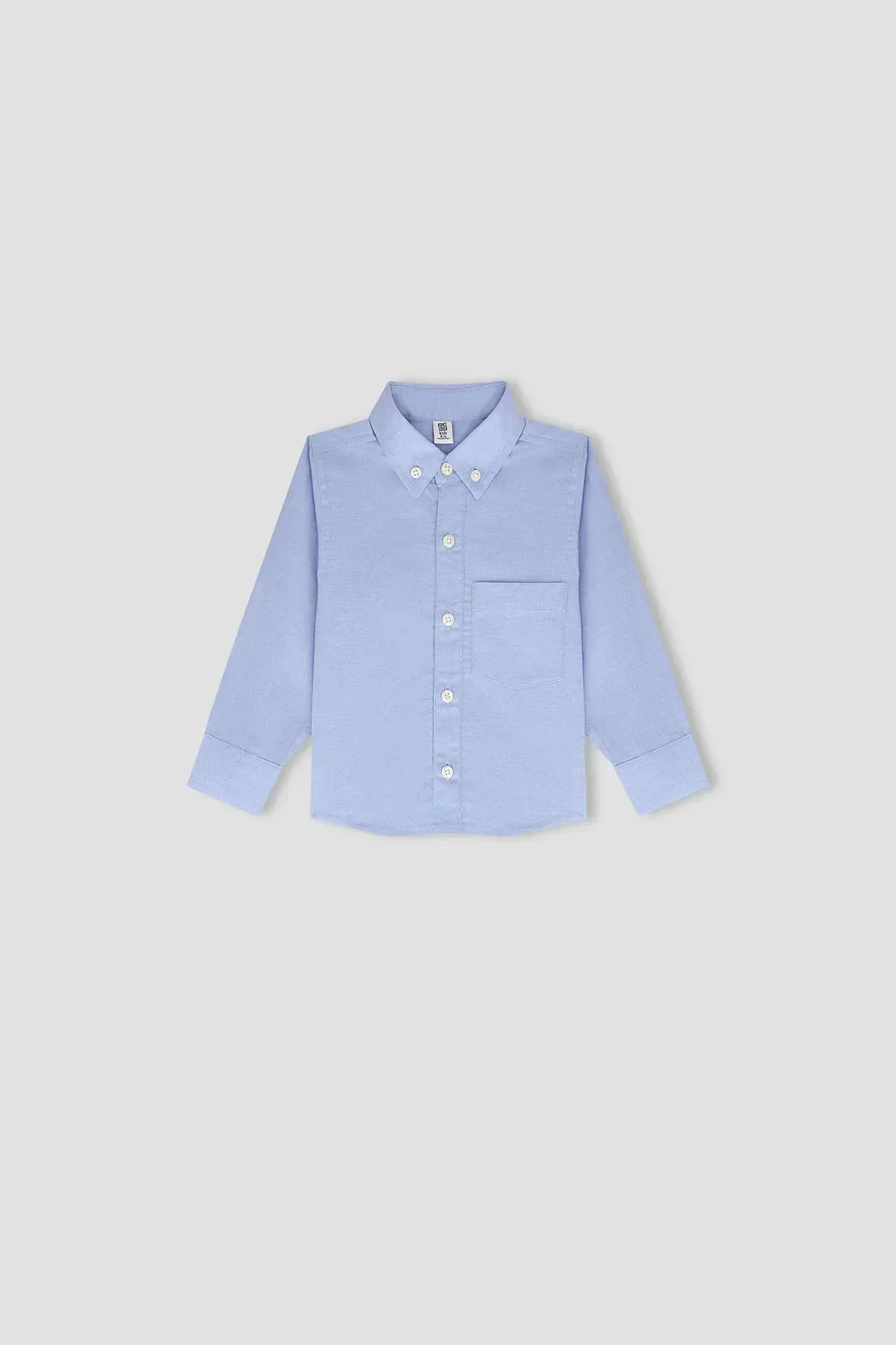 SOLID BUTTON DOWN SHIRT FOR BABY BOYS
