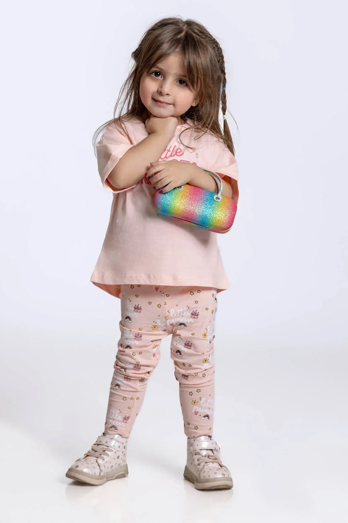 PRINTED T-SHIRT FOR BABY GIRLS - PINK