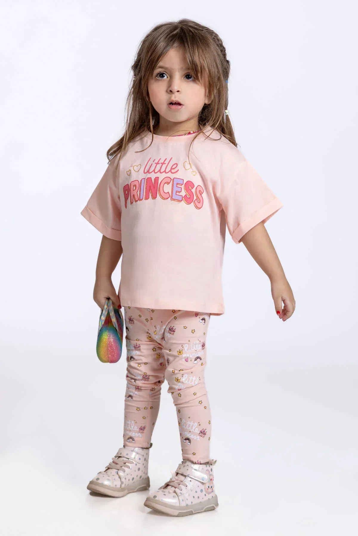 PRINTED T-SHIRT FOR BABY GIRLS - PINK - Image 2
