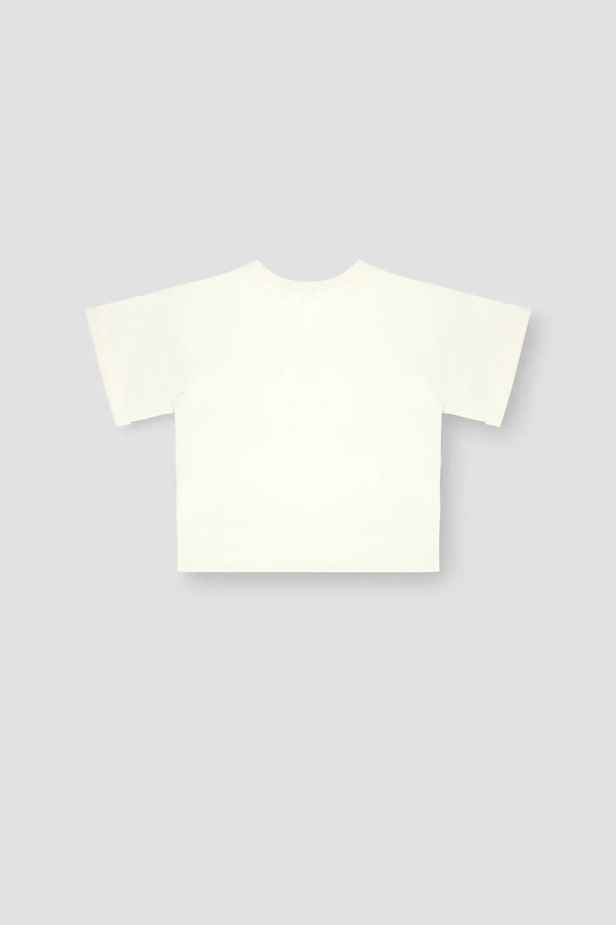 PRINTED T-SHIRT FOR BABY GIRLS - ECRU - Image 3