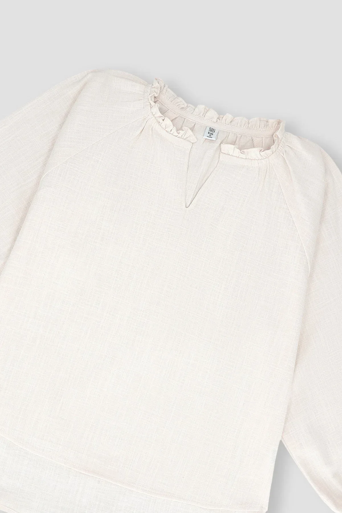 SOLID BLOUSE FOR GIRLS - Image 2