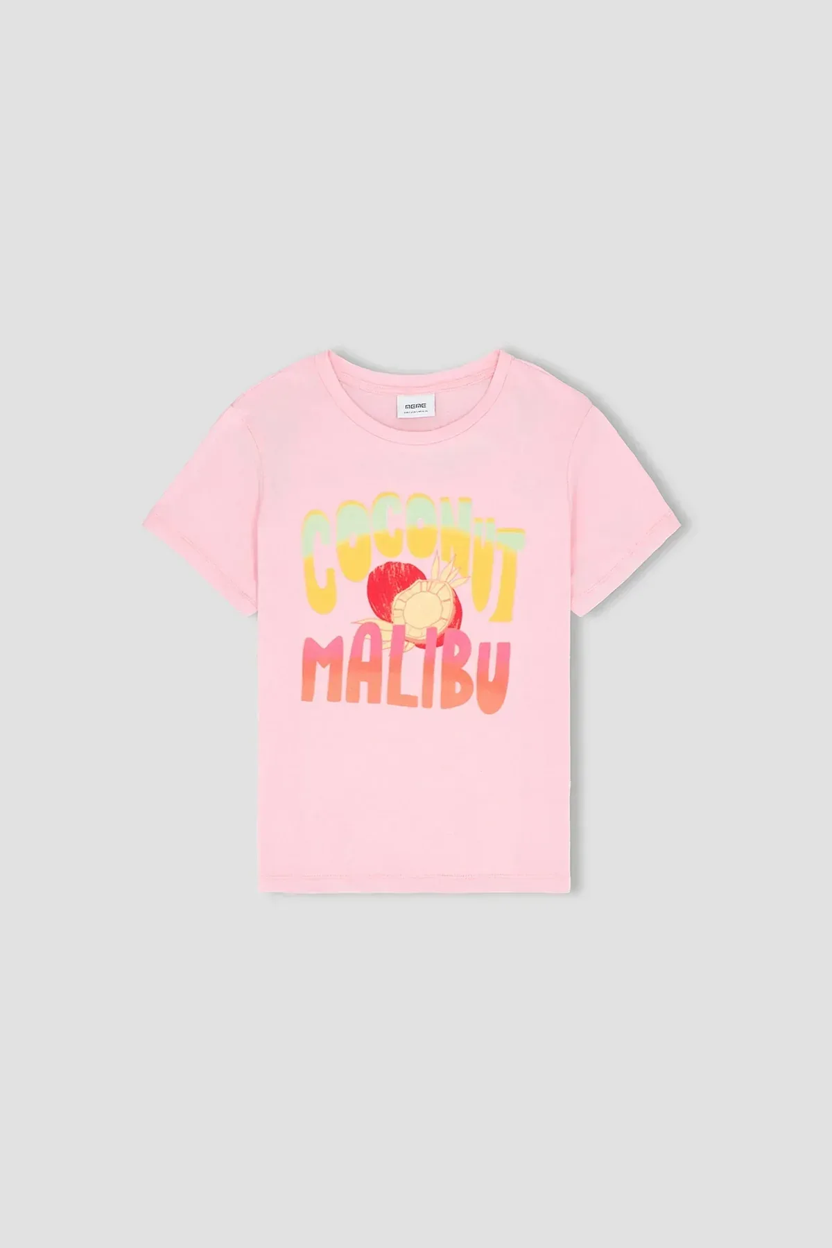 SLOGAN PRINT T-SHIRT FOR WOMEN