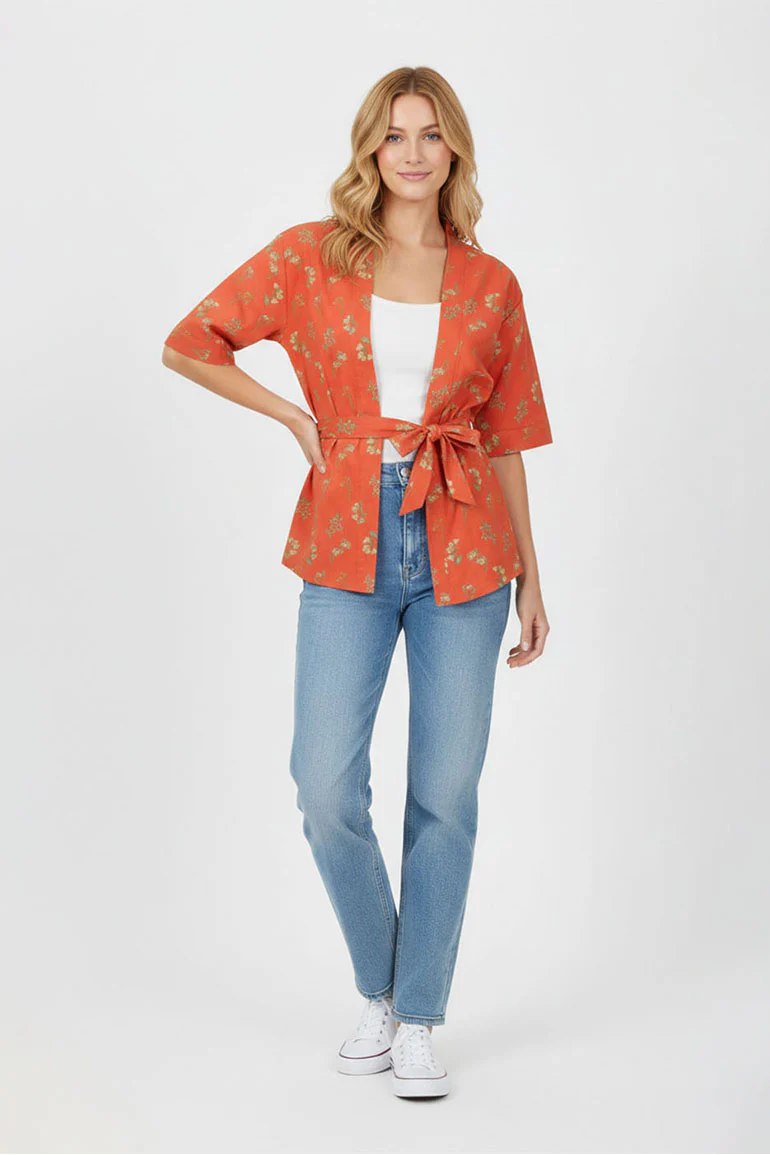 PRINTED DRESS FOR WOMEN