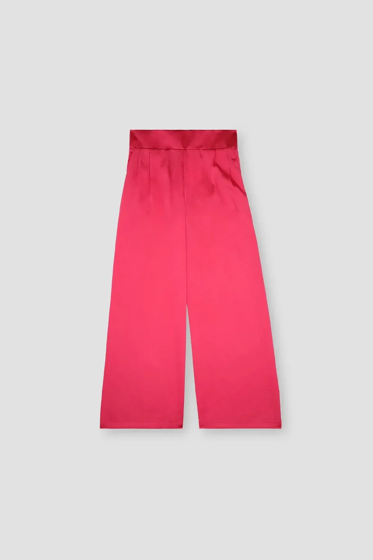 SATIN WIDE LEG TROUSERS FOR WOMEN - Image 3