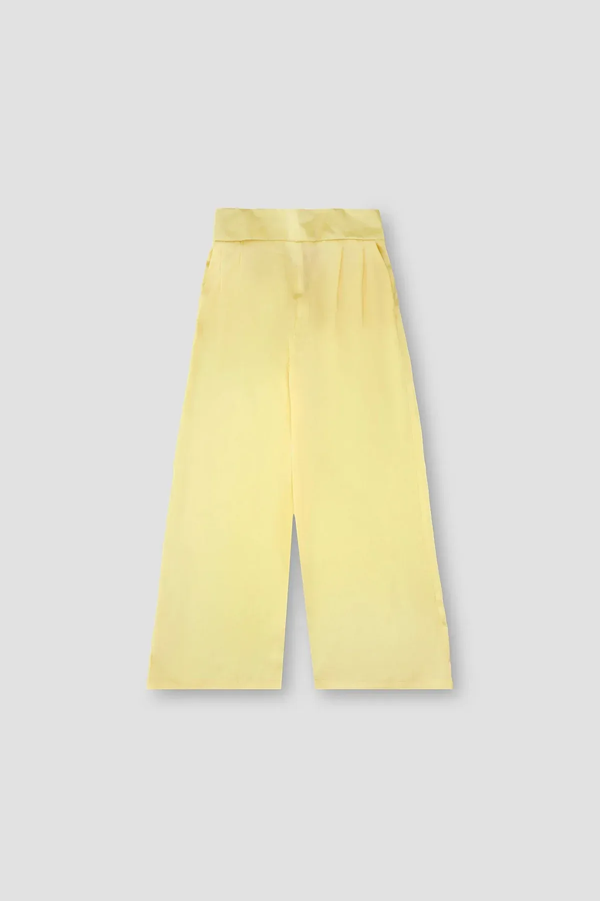 SATIN WIDE LEG TROUSERS FOR WOMEN - Image 4