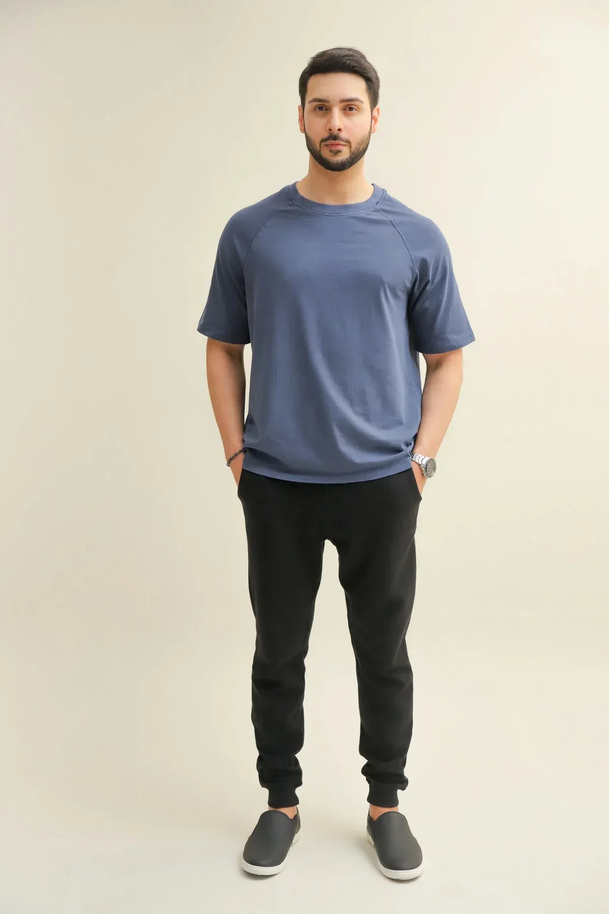 CREW NECK BASIC T-SHIRT FOR MEN - NAVAL ACADEMY