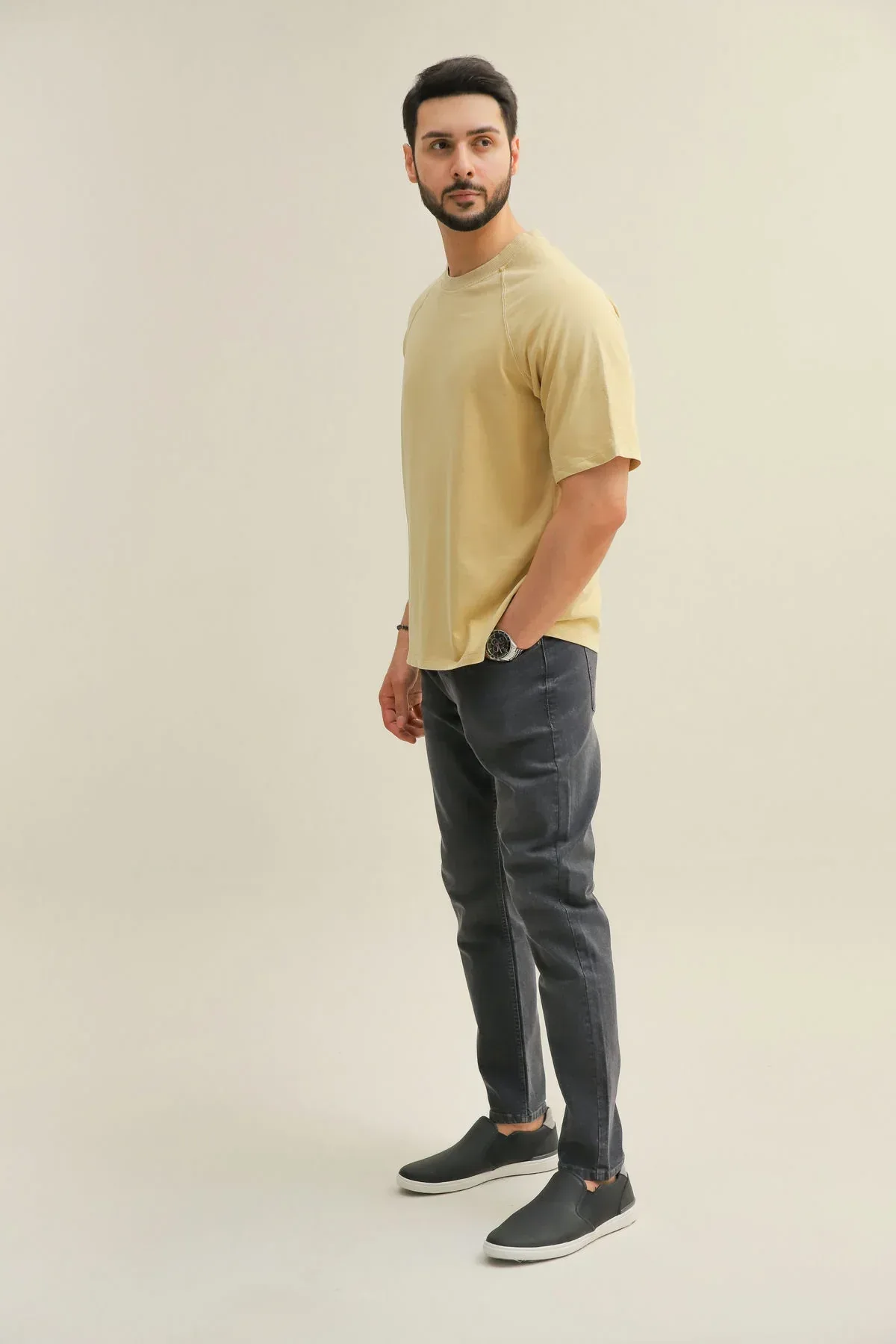 CREW NECK BASIC T-SHIRT FOR MEN - Image 3