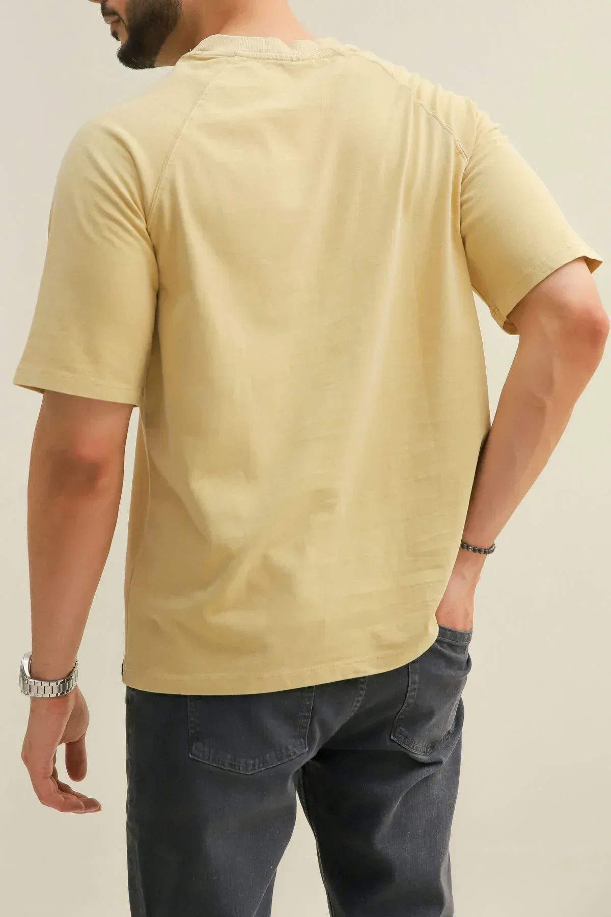 CREW NECK BASIC T-SHIRT FOR MEN - Image 4