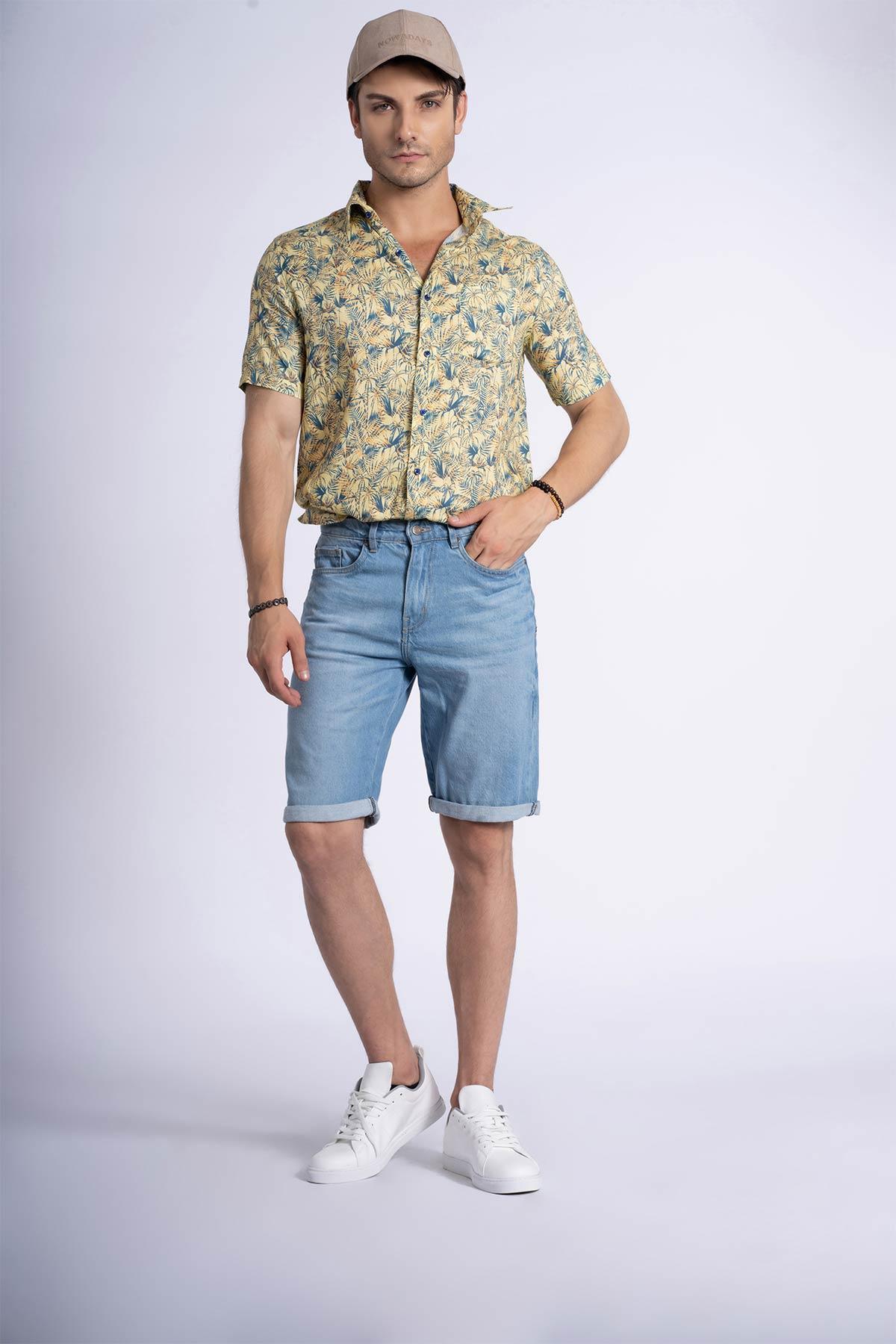 DENIM SHORT FOR MEN - Image 3
