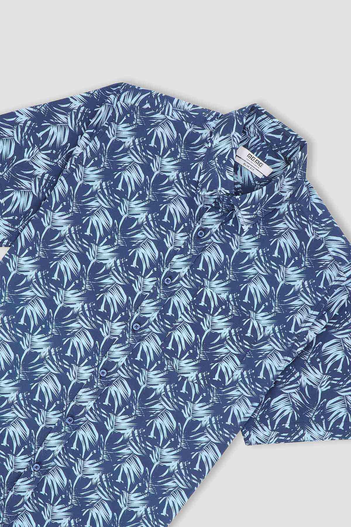 PRINTED HALF SLEEVE SHIRT FOR MEN - Image 4