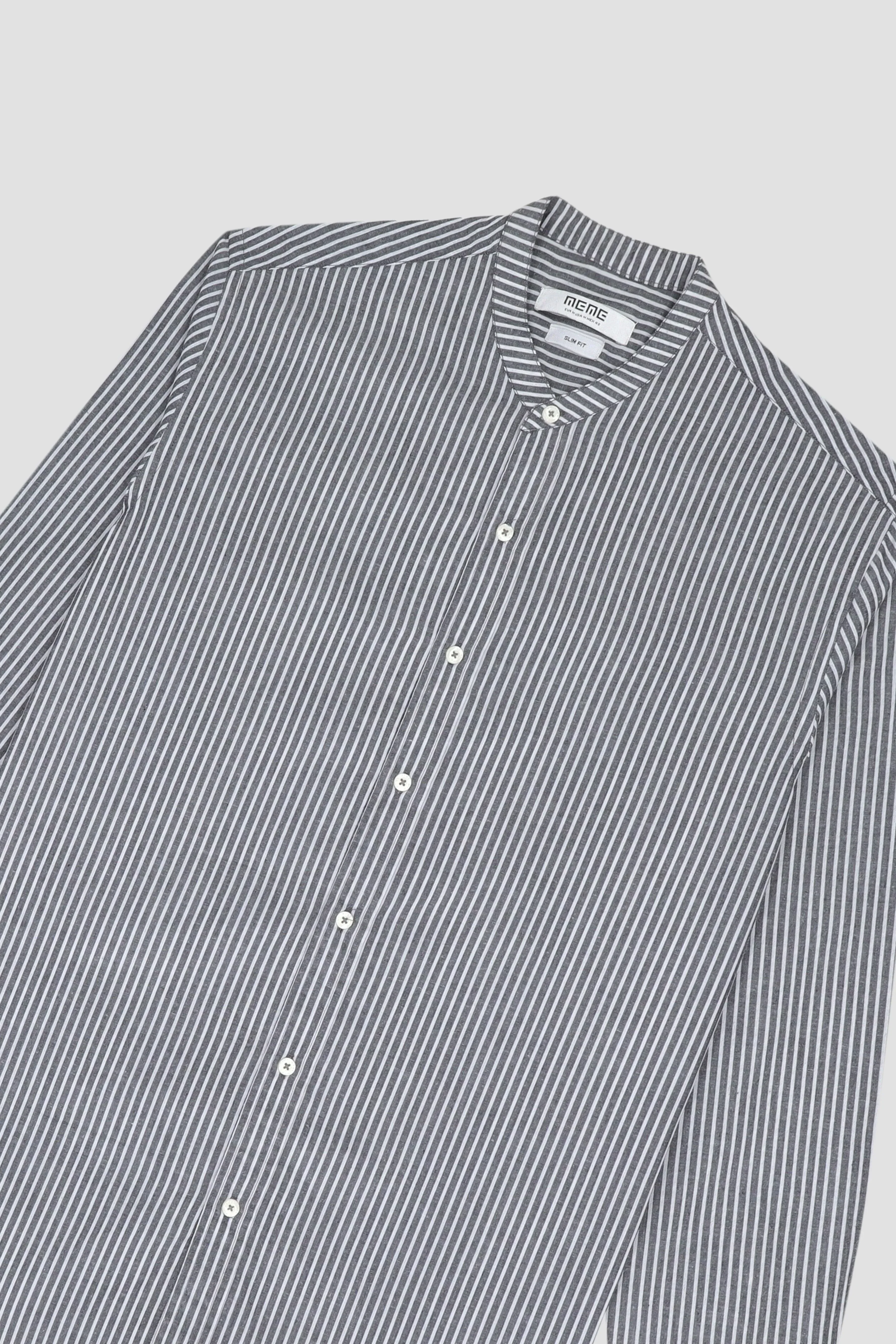 MANDARIN COLLAR SHIRT FOR MEN - Image 3