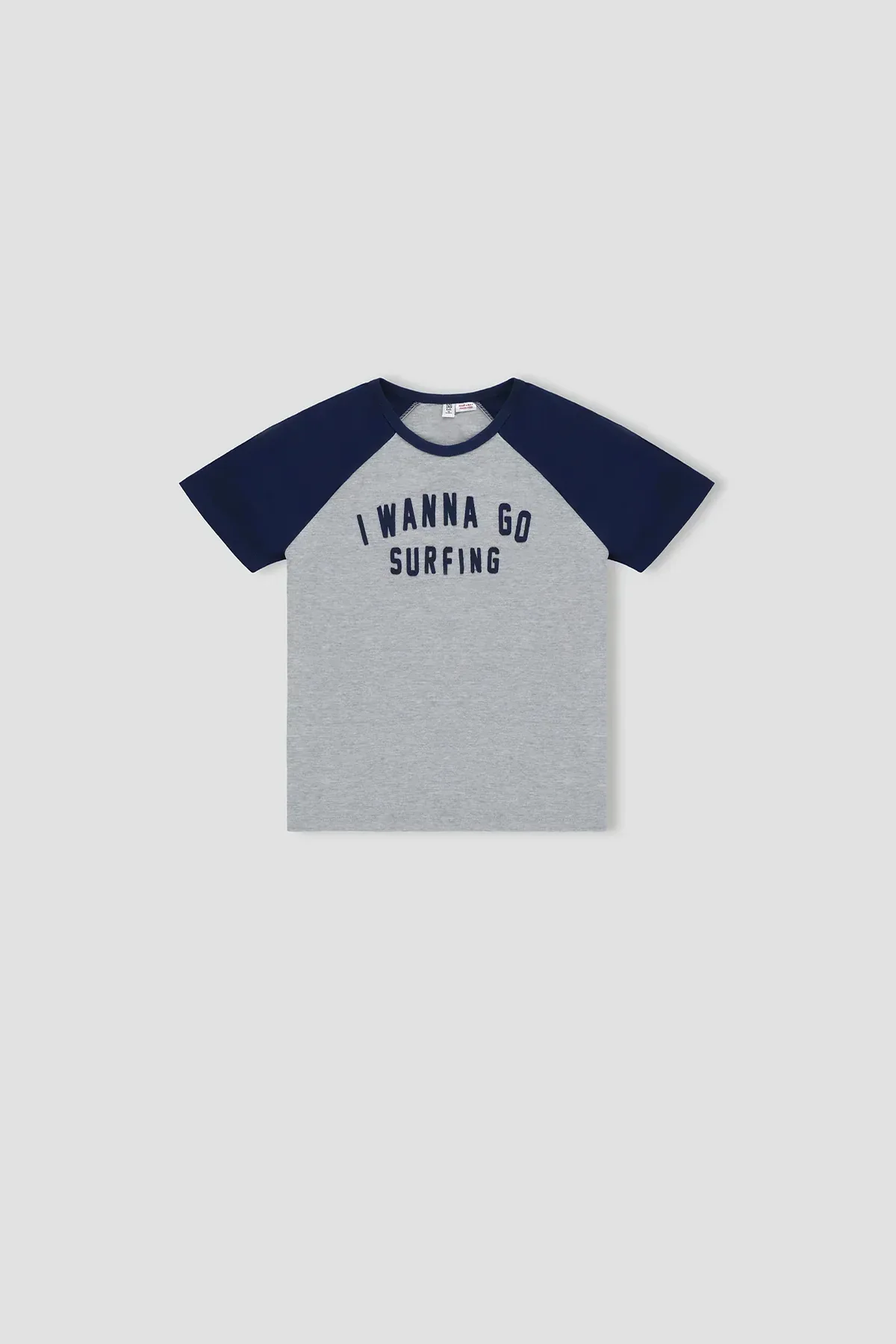 SLOGAN PRINT T-SHIRT FOR BOYS
