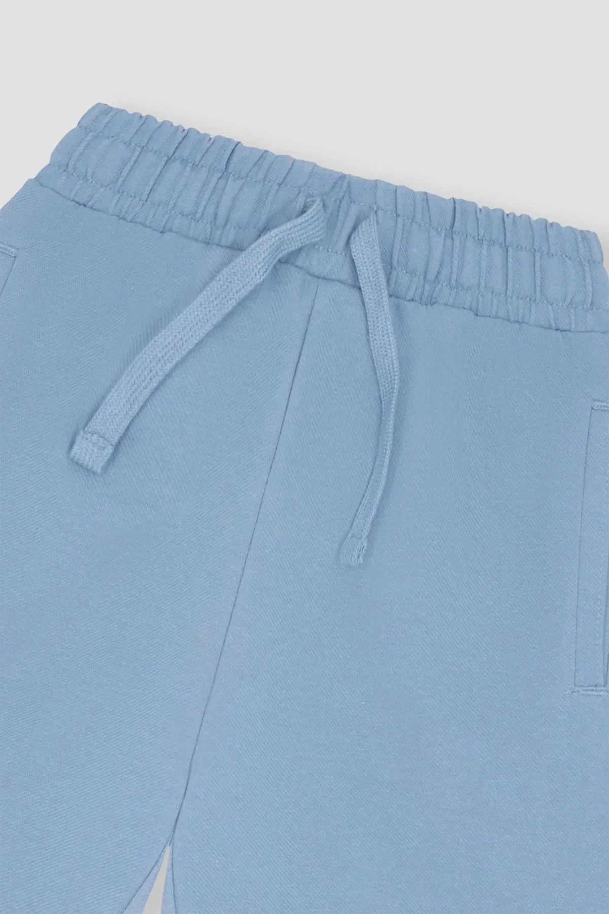 SOLID SHORT FOR BOYS - BLUE - Image 2