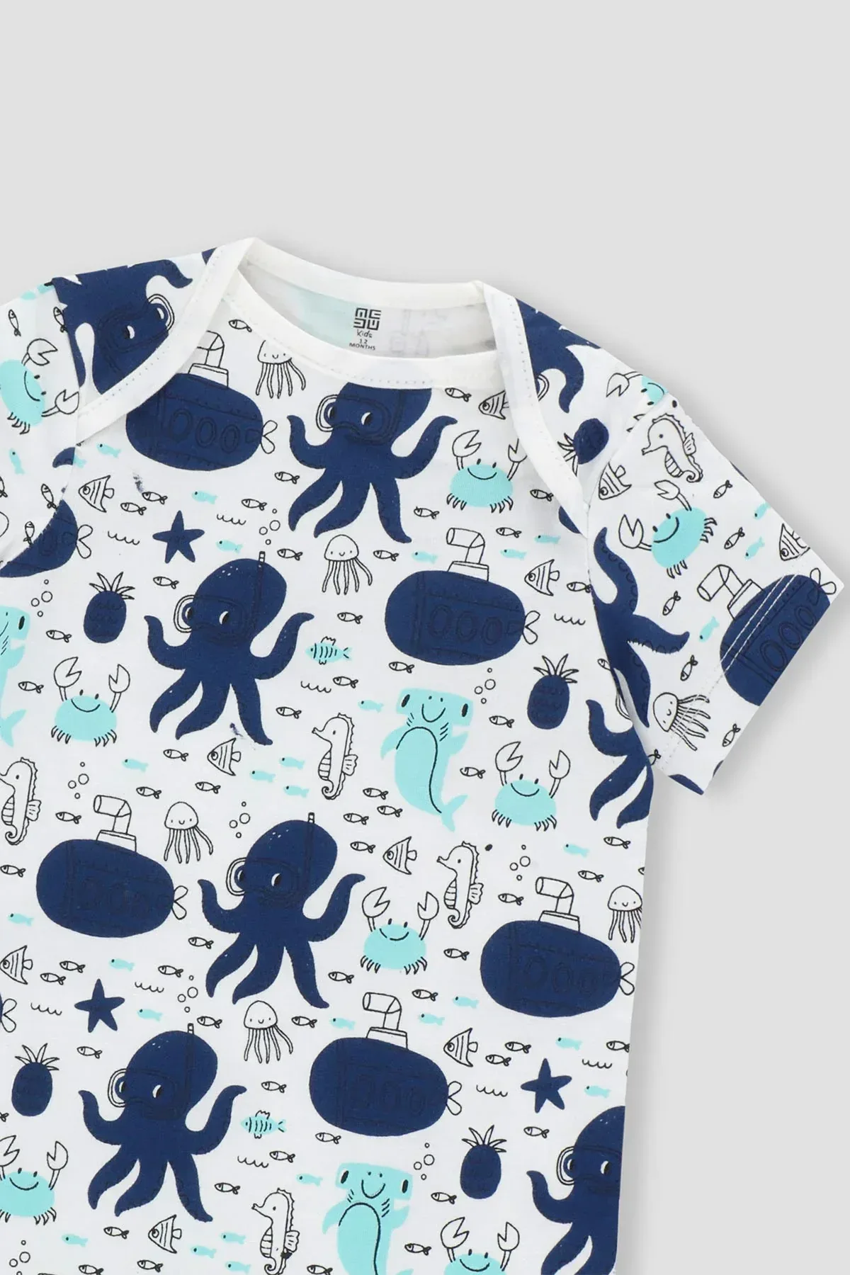 ROMPER FOR BABY BOYS - WHITE - Image 2
