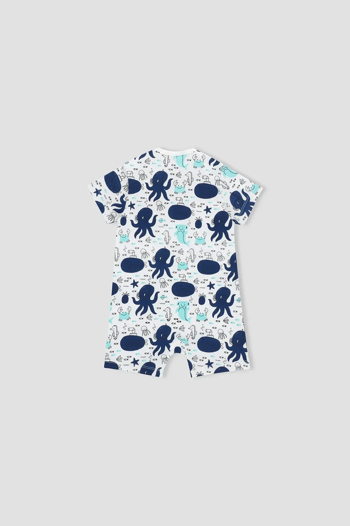 ROMPER FOR BABY BOYS - WHITE - Image 3