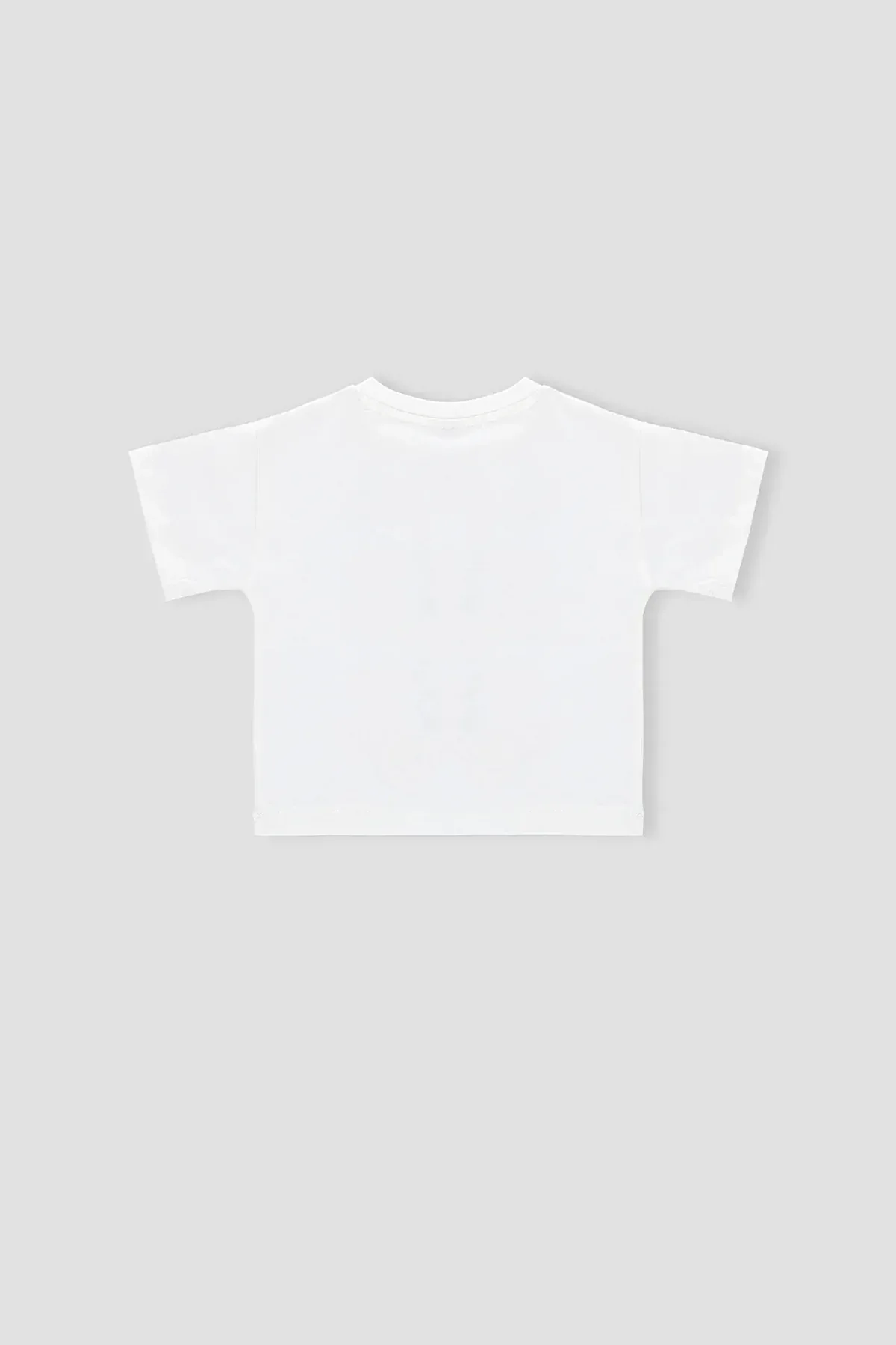 TYPOGRAPHY T-SHIRT FOR BABY GIRLS - WHITE - Image 3