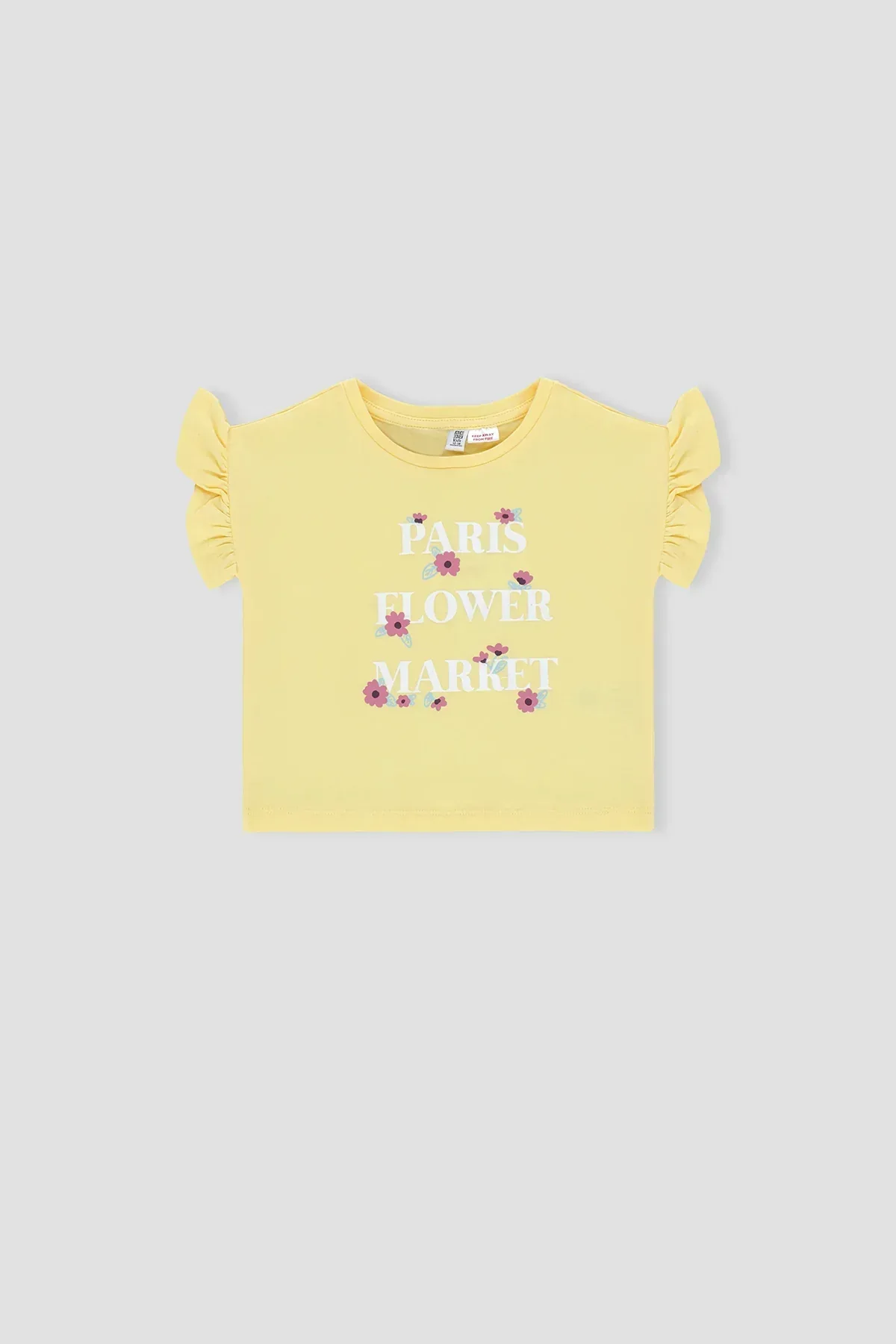 TYPOGRAPHY T-SHIRT FOR BABY GIRLS