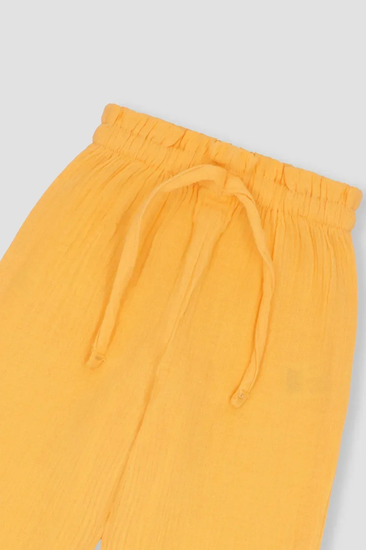 ELASTICATED STRAIGHT FIT TROUSERS - Image 2