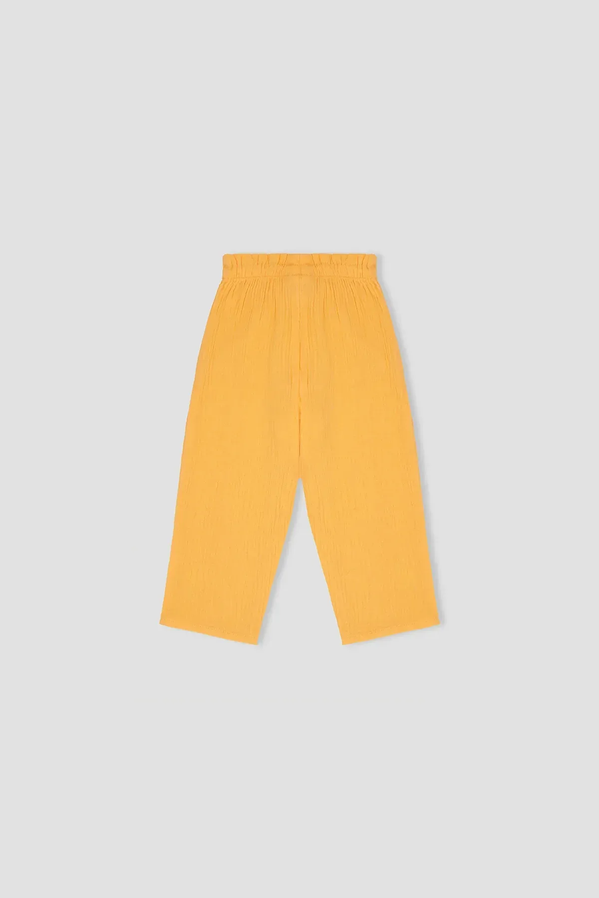 ELASTICATED STRAIGHT FIT TROUSERS - Image 3