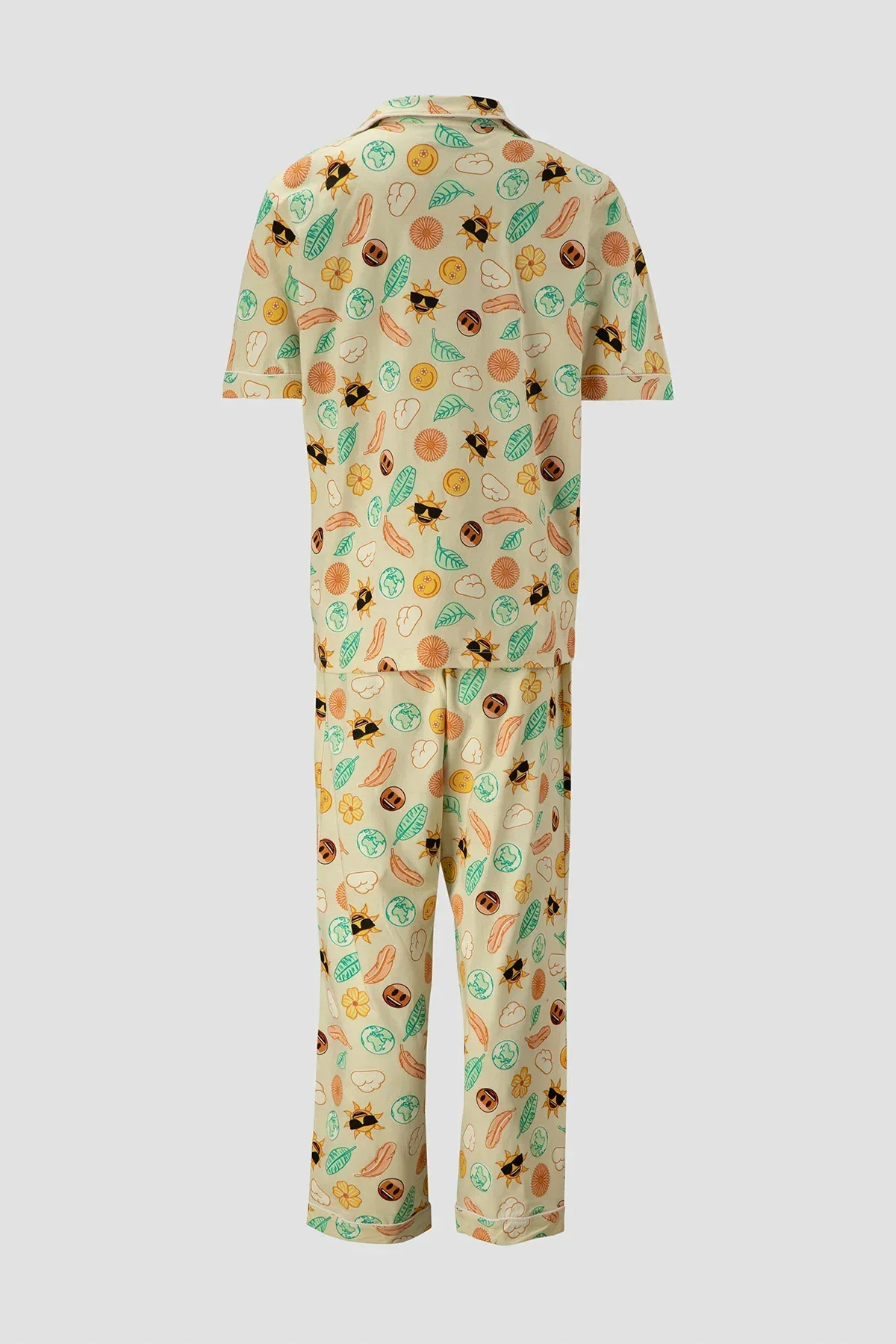 EMOJI PJ SET FOR WOMEN - CORAL REEF - Image 3