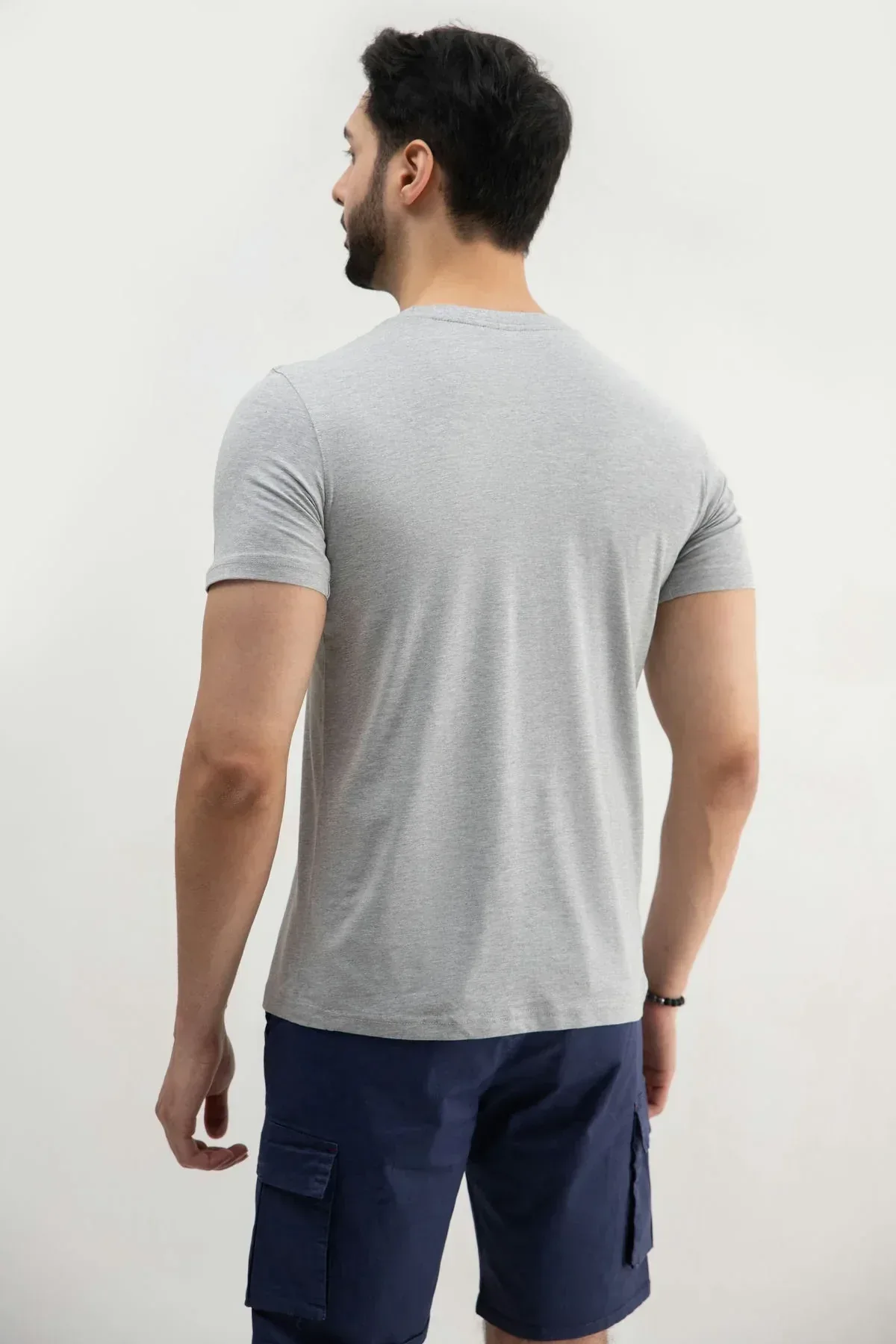CREW NECK BASIC T-SHIRT FOR MEN - Image 2