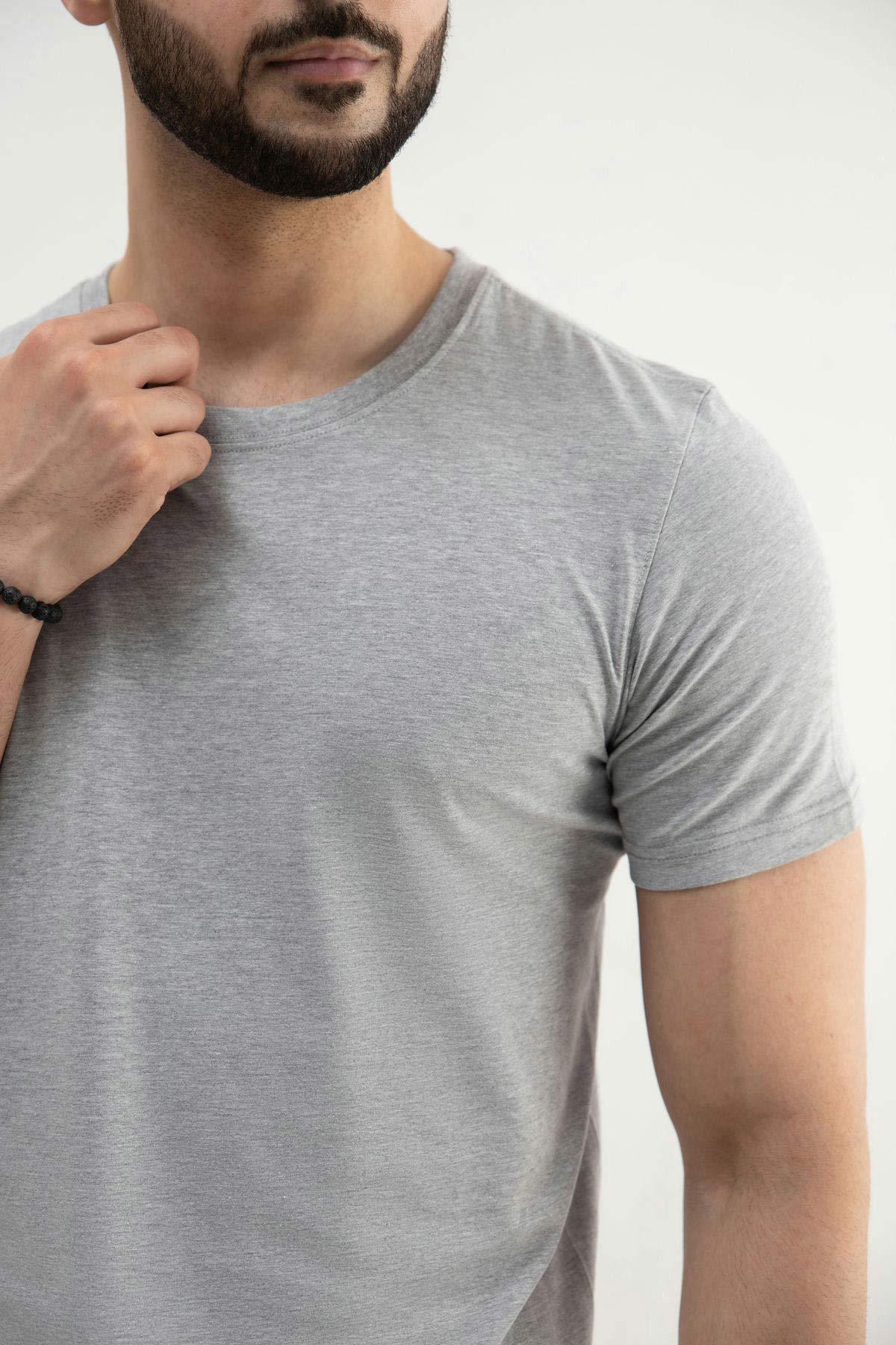 CREW NECK BASIC T-SHIRT FOR MEN - Image 3