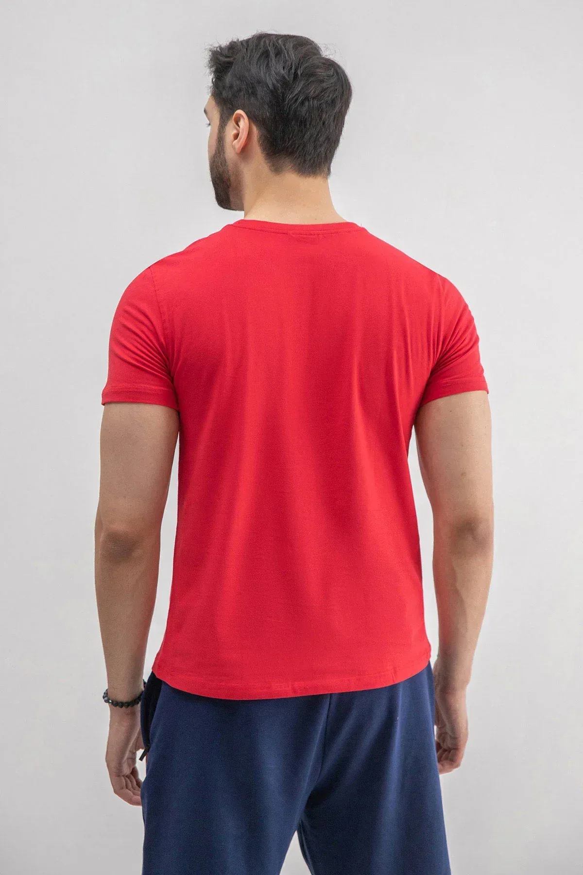 CREW NECK BASIC T-SHIRT FOR MEN - Image 2