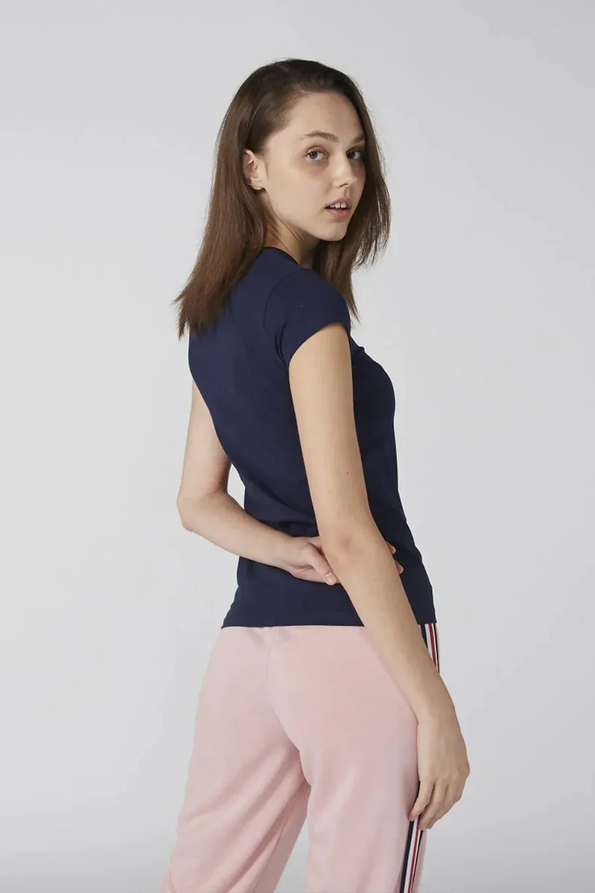 SOLID T-SHIRT FOR WOMEN