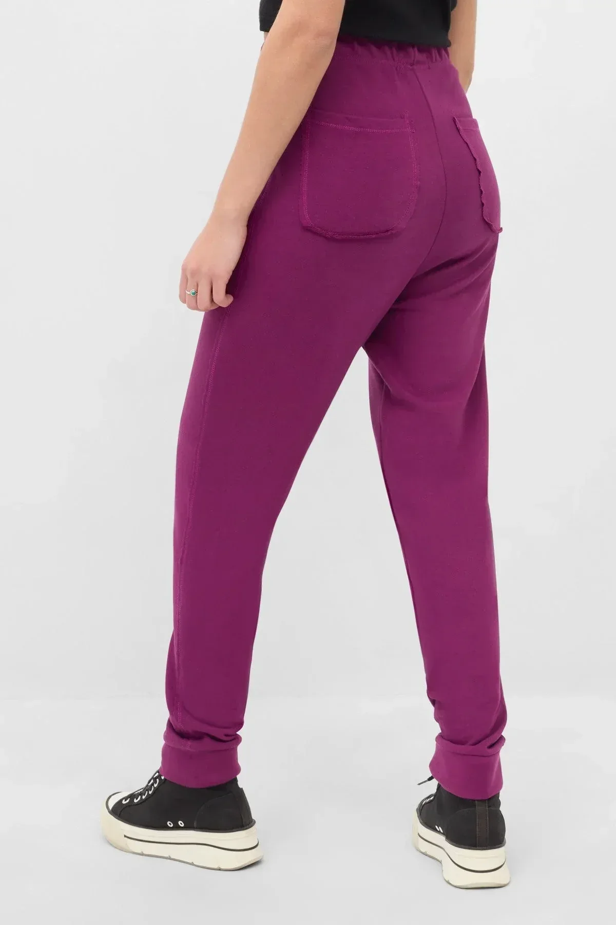 JOGGER TROUSER FOR WOMEN - PURPLE - Image 3