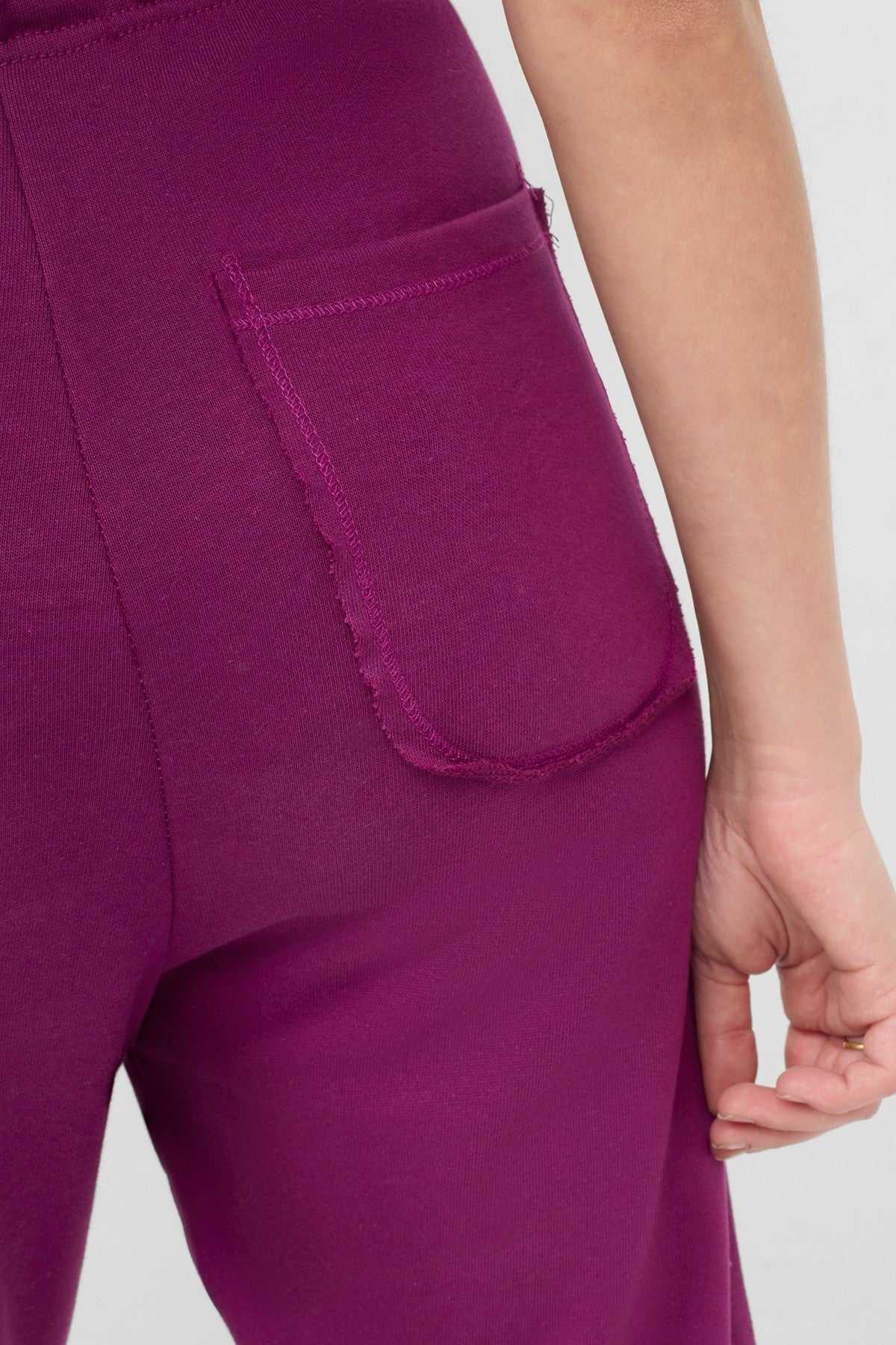 JOGGER TROUSER FOR WOMEN - PURPLE - Image 4