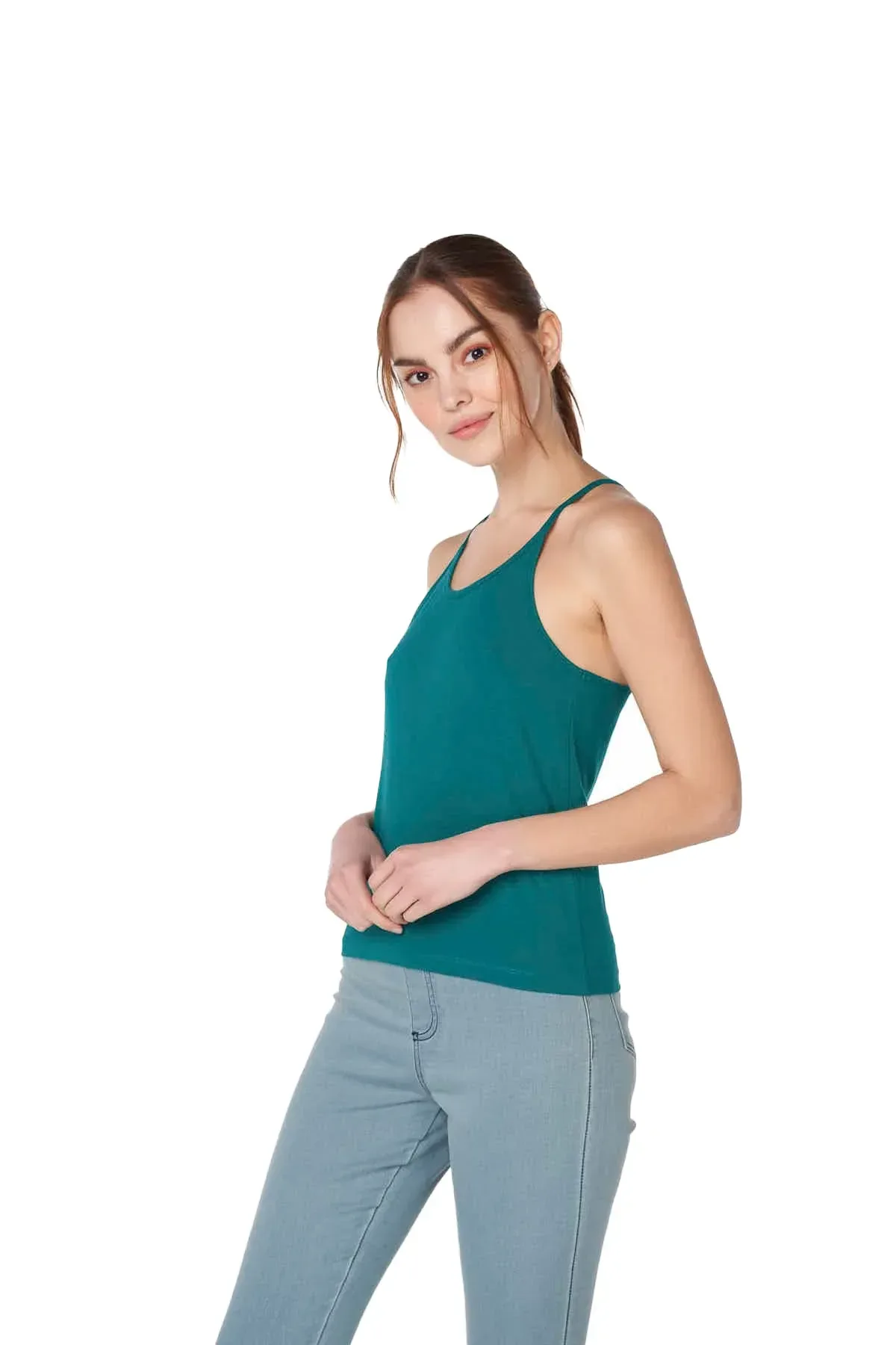 TANK T-SHIRT FOR WOMEN - GREEN