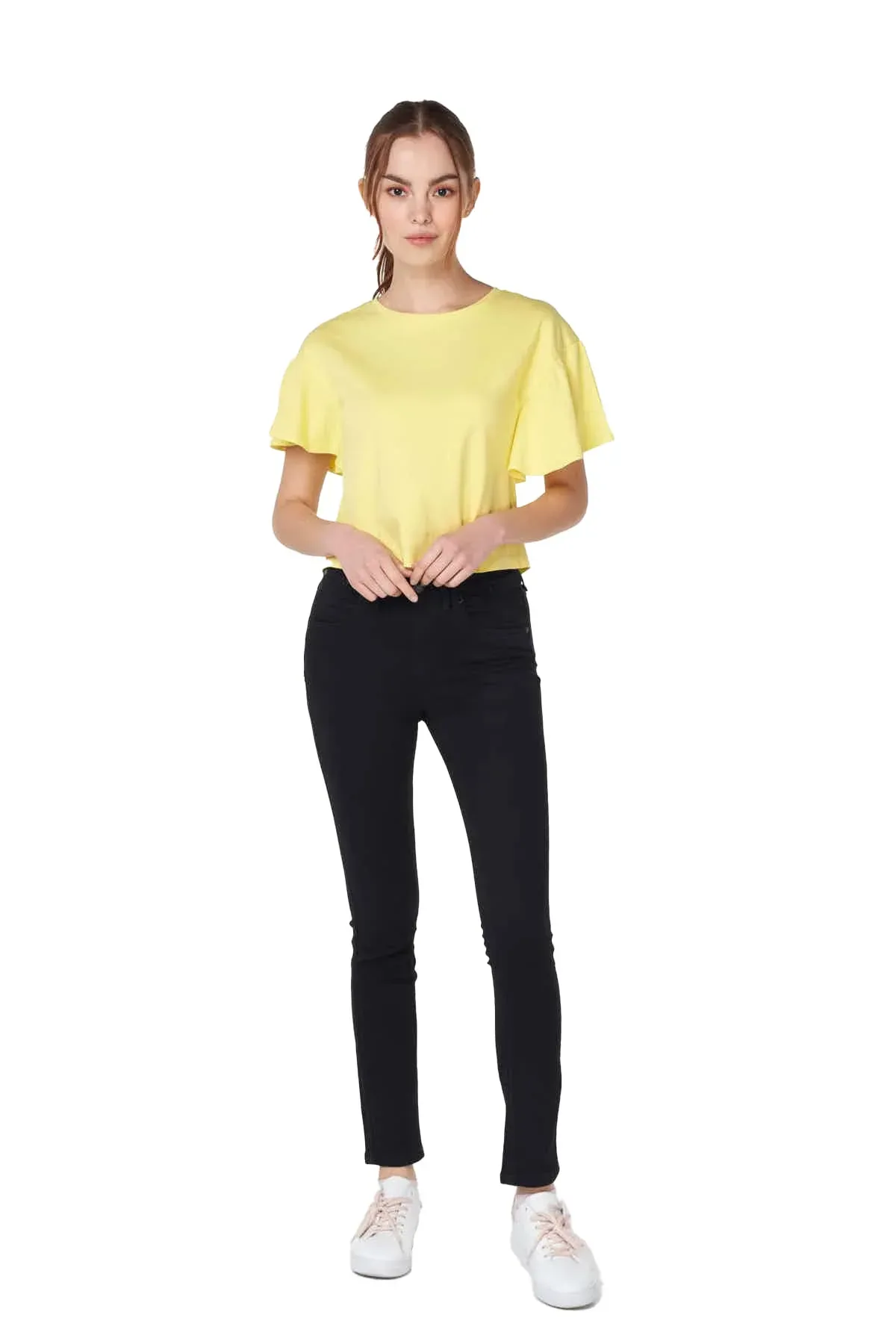 SOLID T-SHIRT FOR WOMEN - Image 3