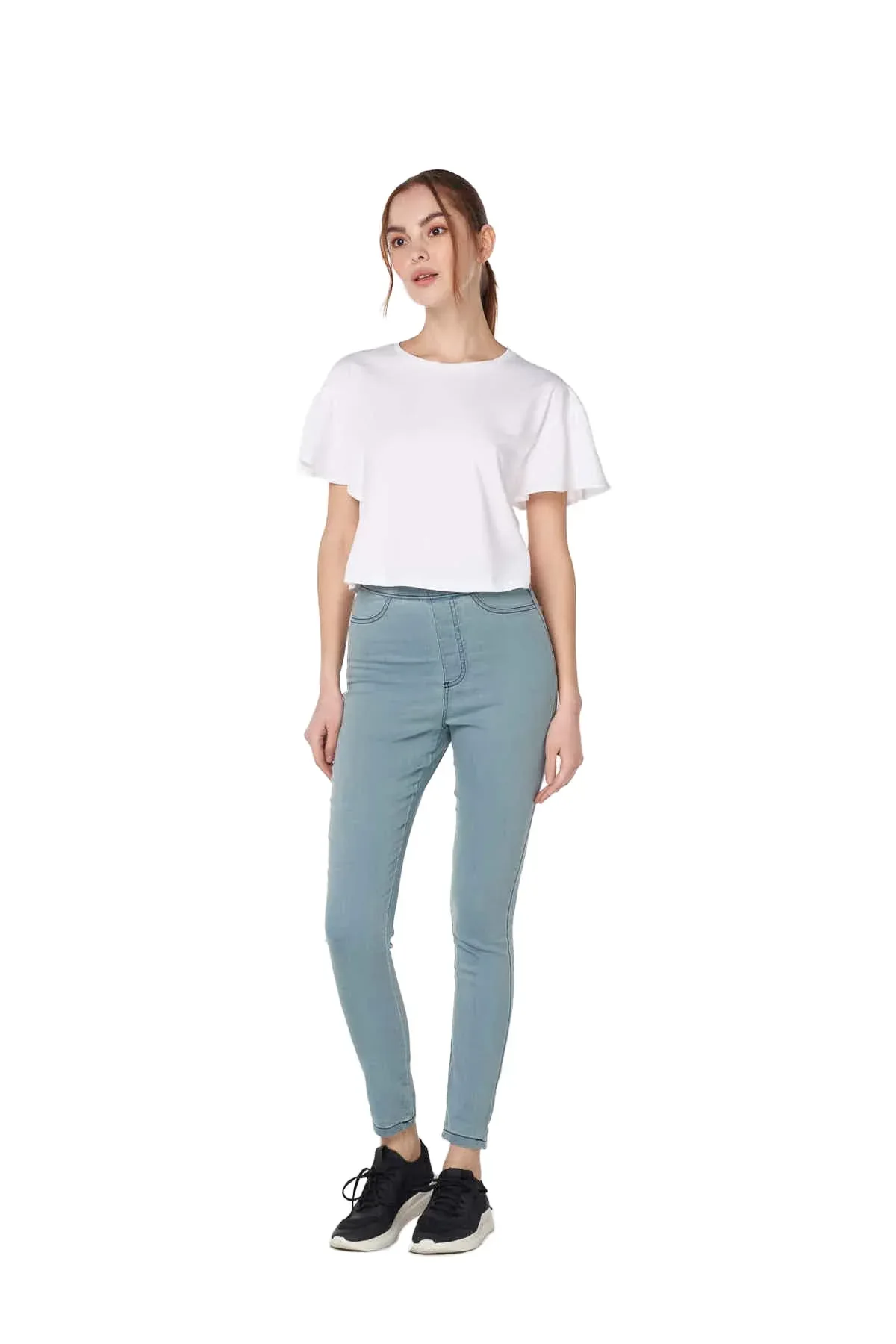 SOLID T-SHIRT FOR WOMEN - Image 3