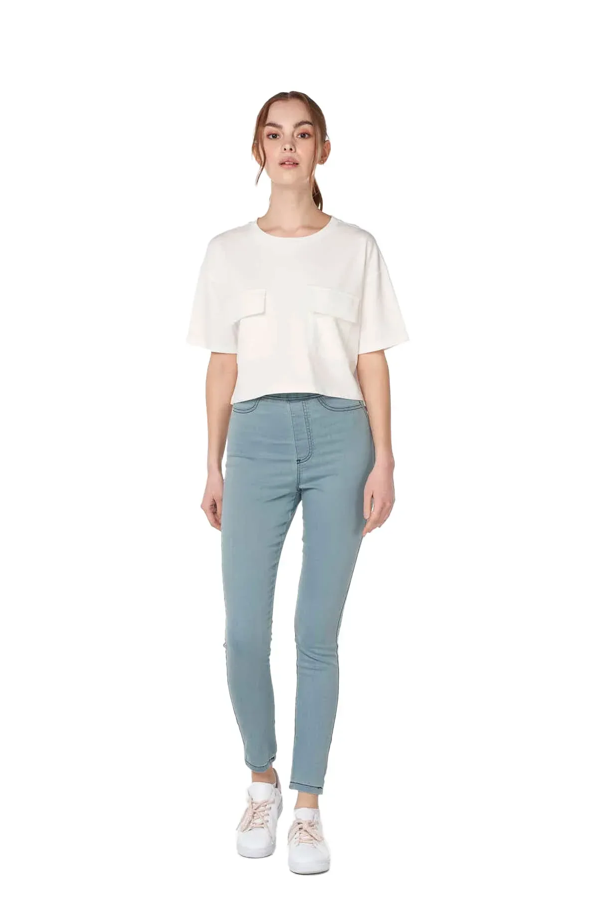 SOLID T-SHIRT FOR WOMEN - Image 4