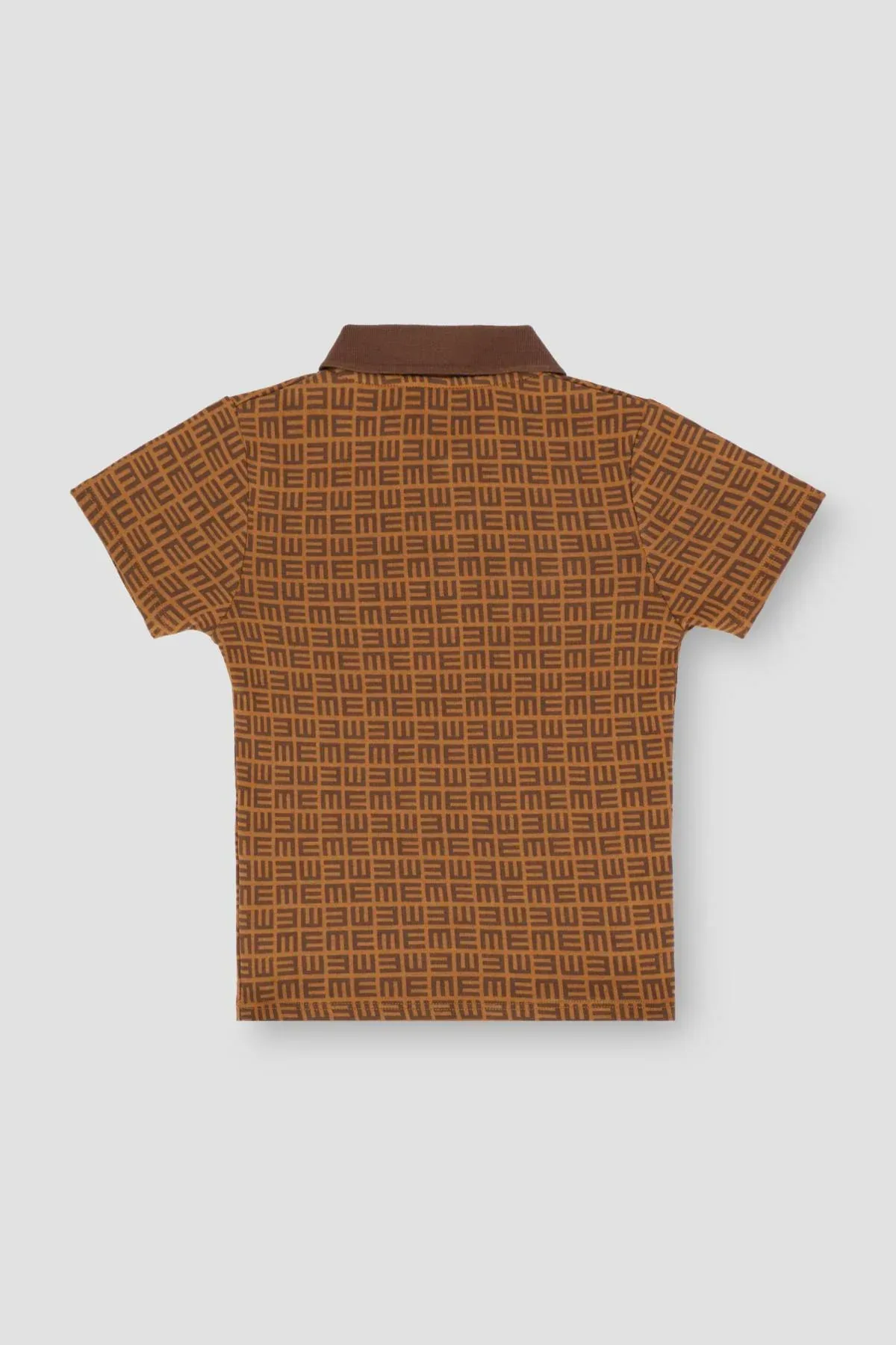 POLO SHIRT FOR WOMEN - COFFEE BROWN - Image 2