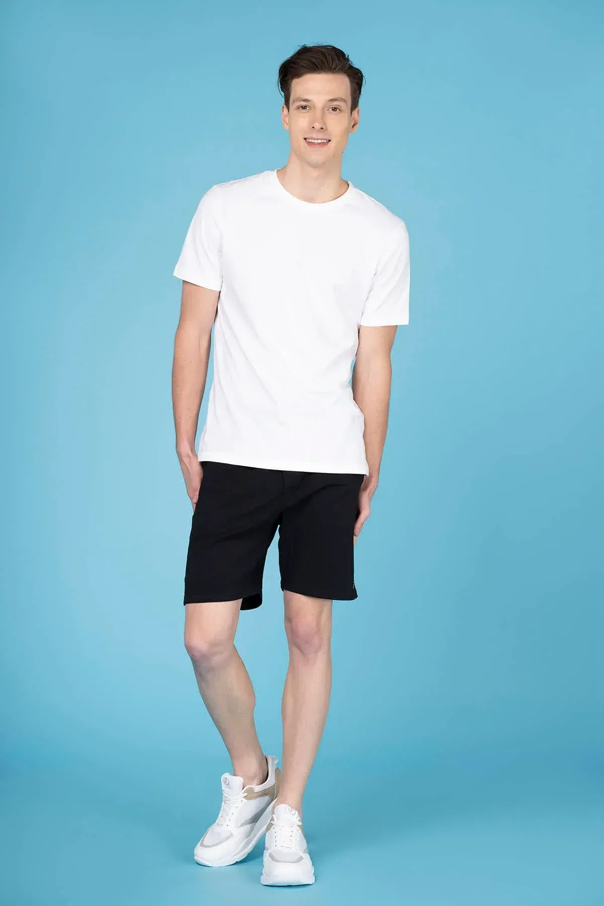 CASUAL SHORT FOR MEN - BLACK - Image 2