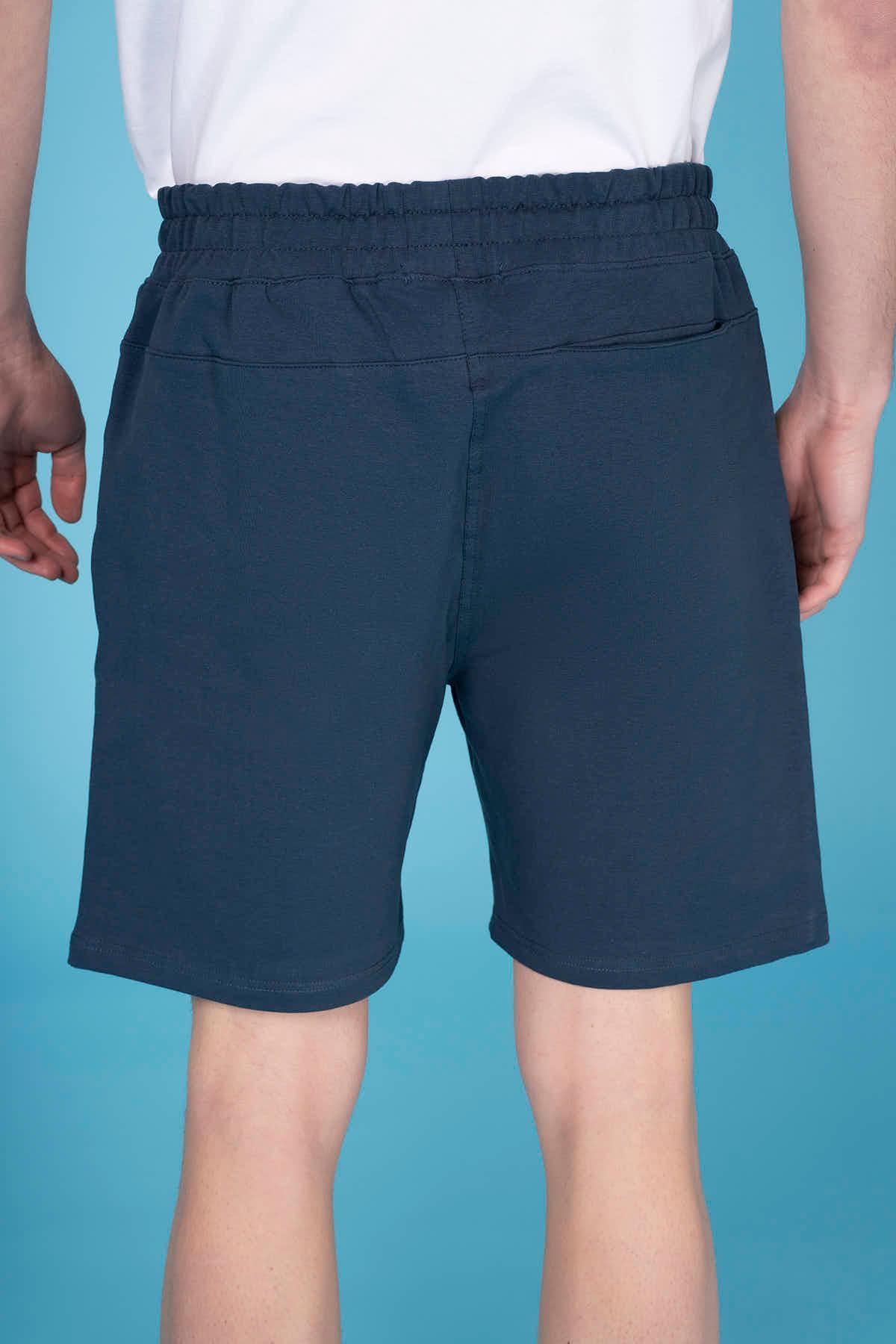 CASUAL SHORT FOR MEN - NAVY - Image 2