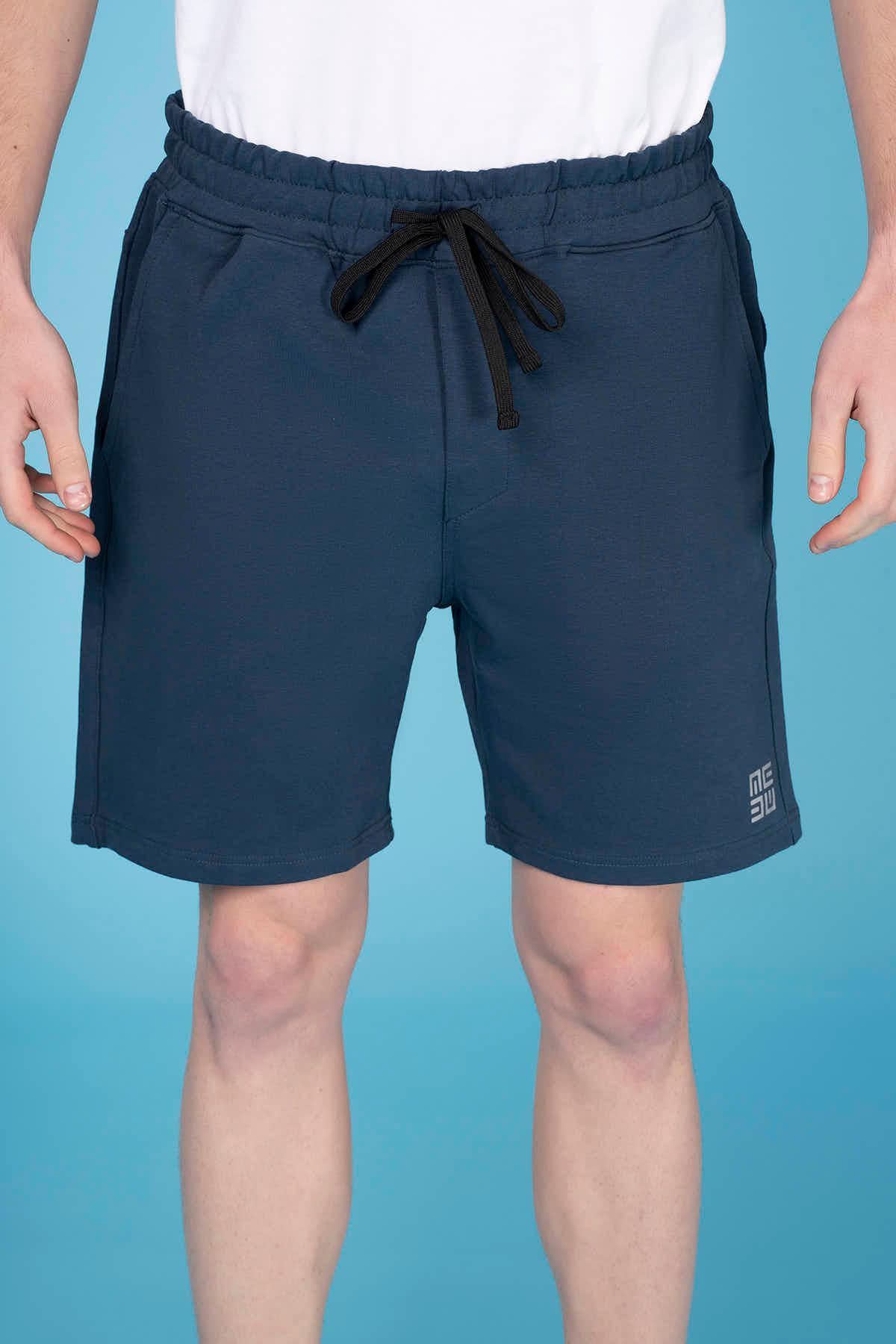 CASUAL SHORT FOR MEN - NAVY - Image 3