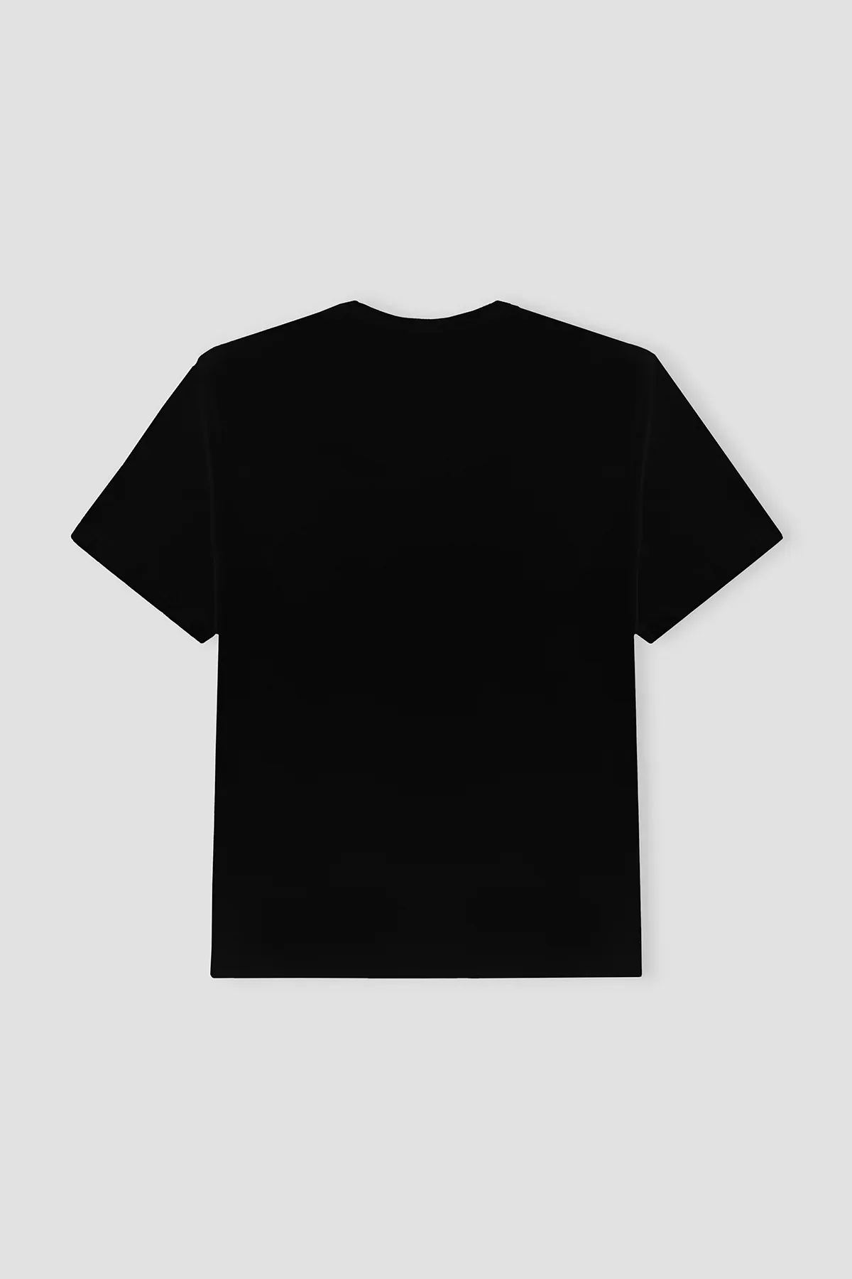 PRINTED T-SHIRT FOR MEN - BLACK - Image 3