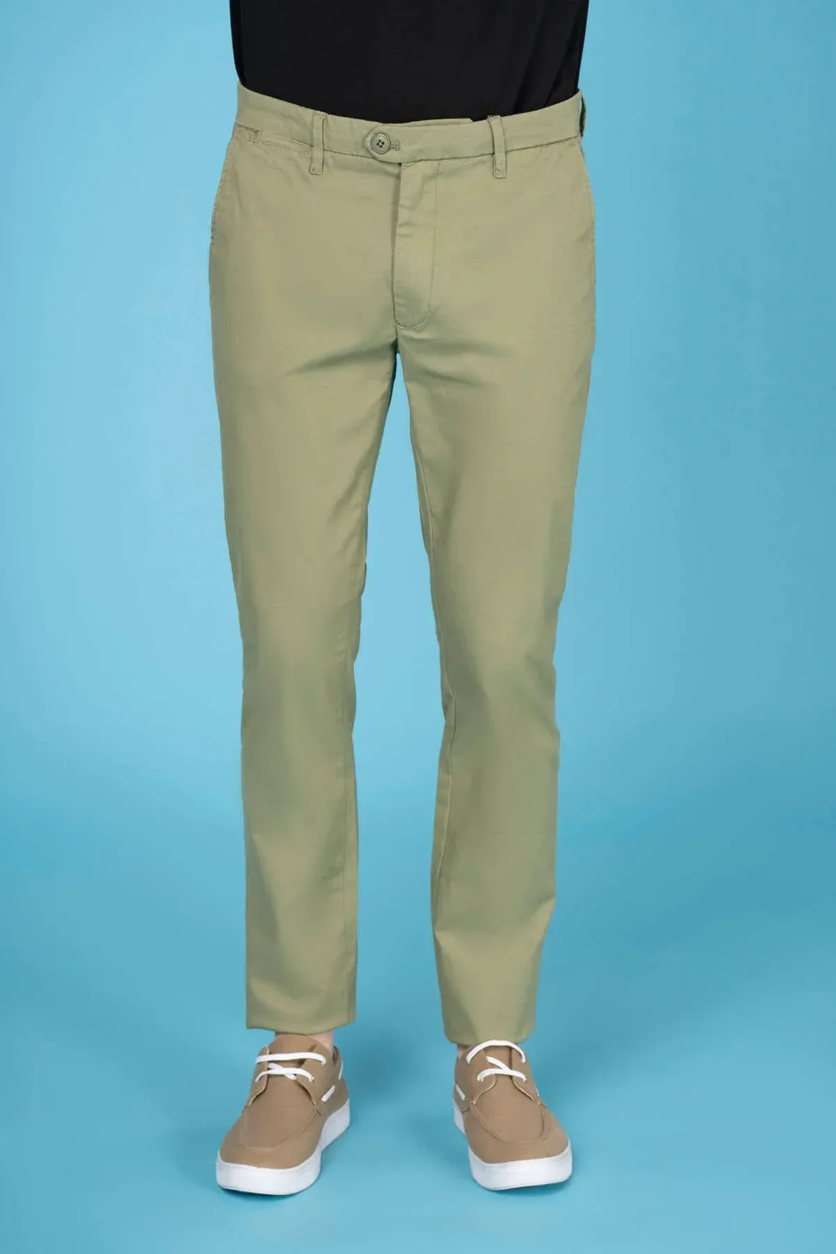 SLIM-FIT CHINOS TROUSER FOR MEN
