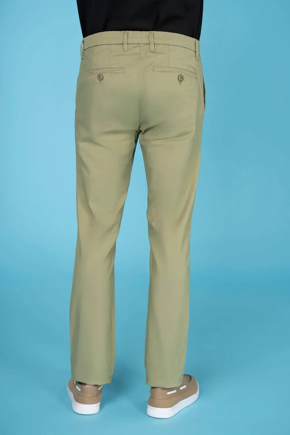SLIM-FIT CHINOS TROUSER FOR MEN - Image 2