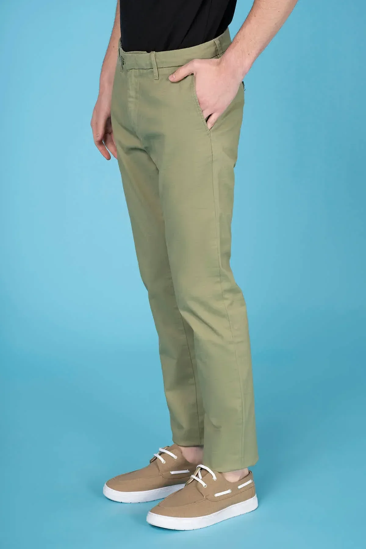 SLIM-FIT CHINOS TROUSER FOR MEN - Image 3