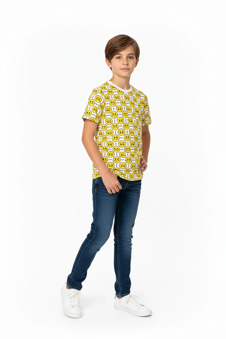 EMOJI CONVERSATIONAL T-SHIRT FOR BOYS