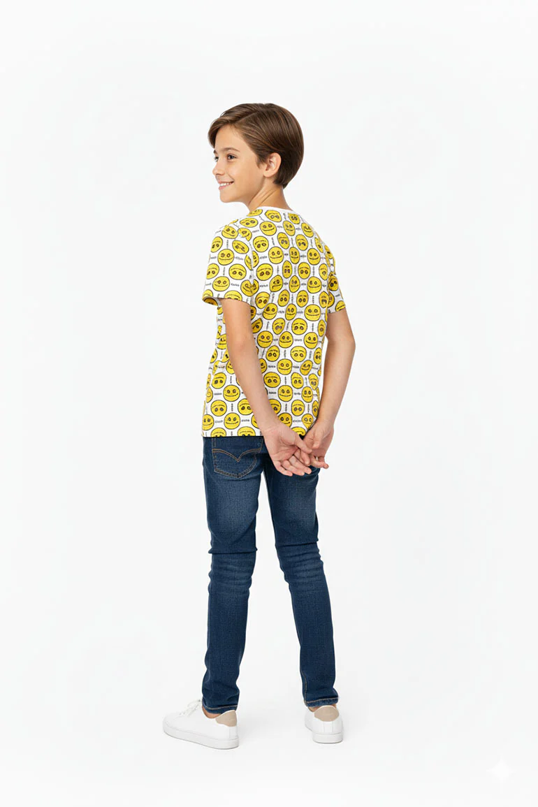 EMOJI CONVERSATIONAL T-SHIRT FOR BOYS - Image 2